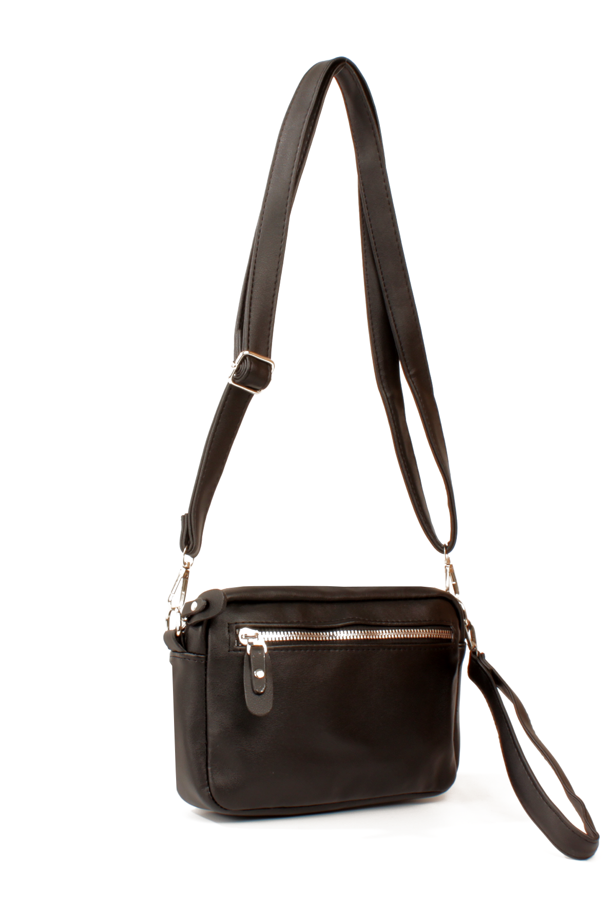 LWE10801-SyhTalhaLuwwe Bag'sKadın Orijinal Mini Urban Fermuarlı Üç Bölme Omuz Askılı Portföy El Saplı El Ve Omuz Çantası (10801)