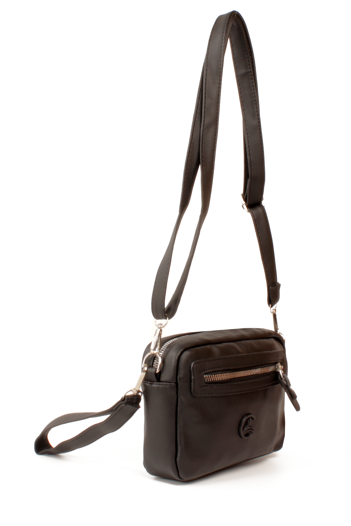 LWE10801-SyhTalhaLuwwe Bag'sKadın Orijinal Mini Urban Fermuarlı Üç Bölme Omuz Askılı Portföy El Saplı El Ve Omuz Çantası (10801)