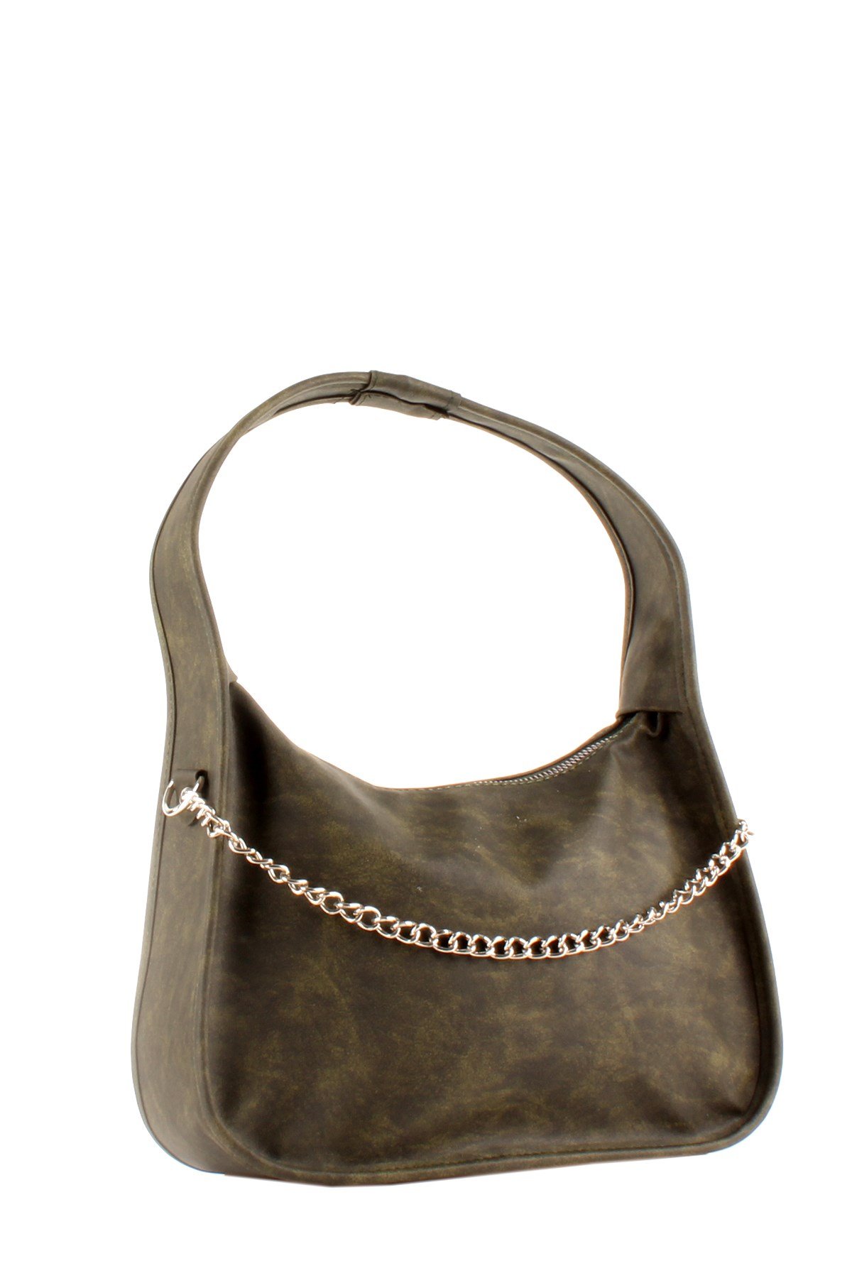 LWE20425-SLuwweLuwwe Bag'sKadın Oval Kalıp Baget Çanta (20425)