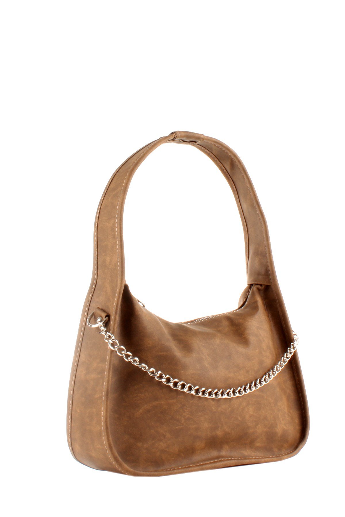 LWE20425-SLuwweLuwwe Bag'sKadın Oval Kalıp Baget Çanta (20425)