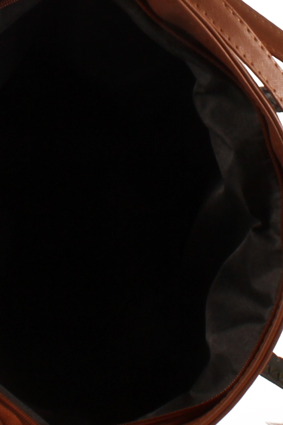 LWE1682-SyhMusabLuwwe Bag'sKadın Özel Deri Yazı Detaylı Shopper Kol ve Omuz Çantası (1682)