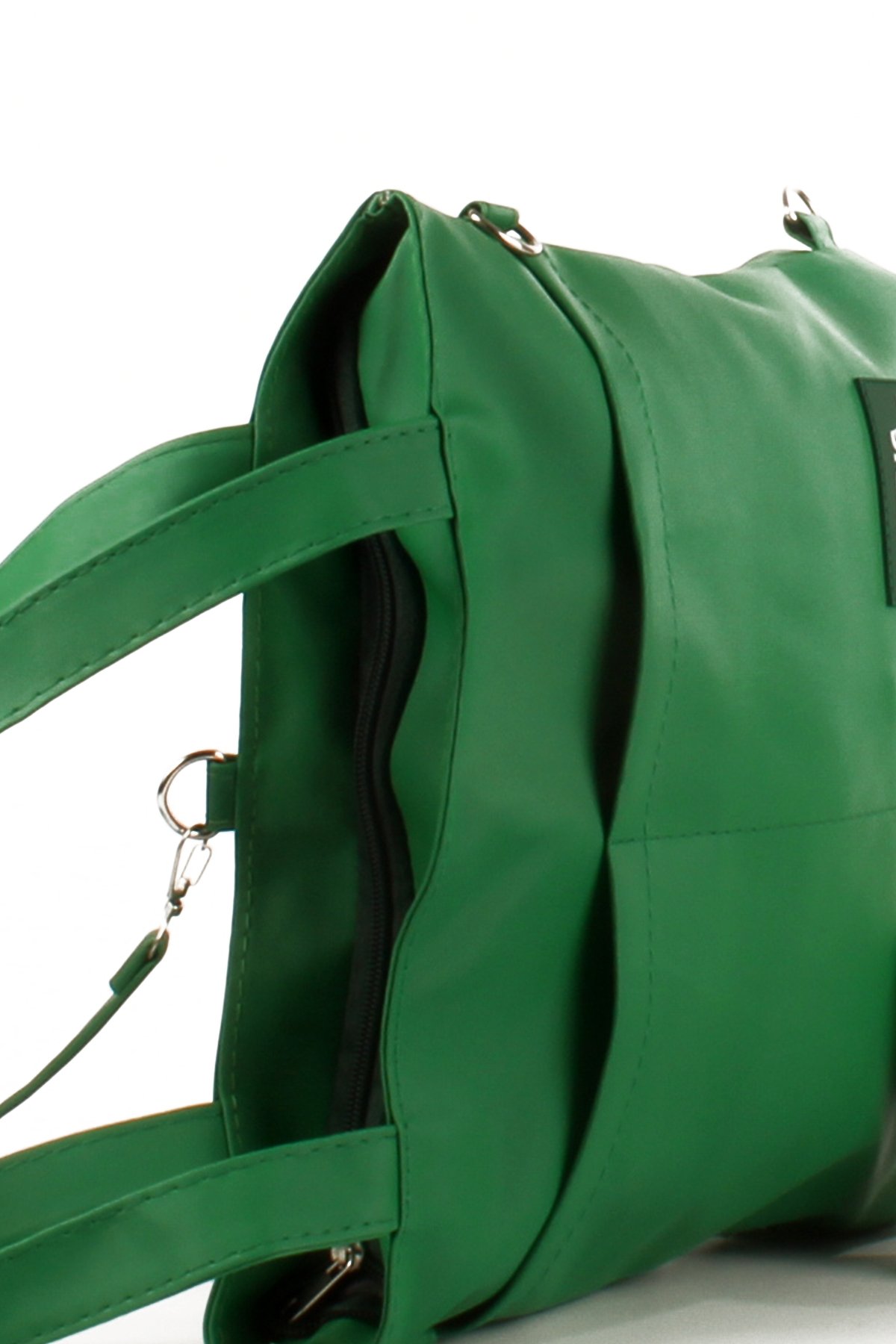 LWE1683-SyhMusabLuwwe Bag'sKadın Özel Saten Deri Üç Bölmeli Üç Fonksiyonlu Omuz ve Sırt Shopper Çanta (1683)