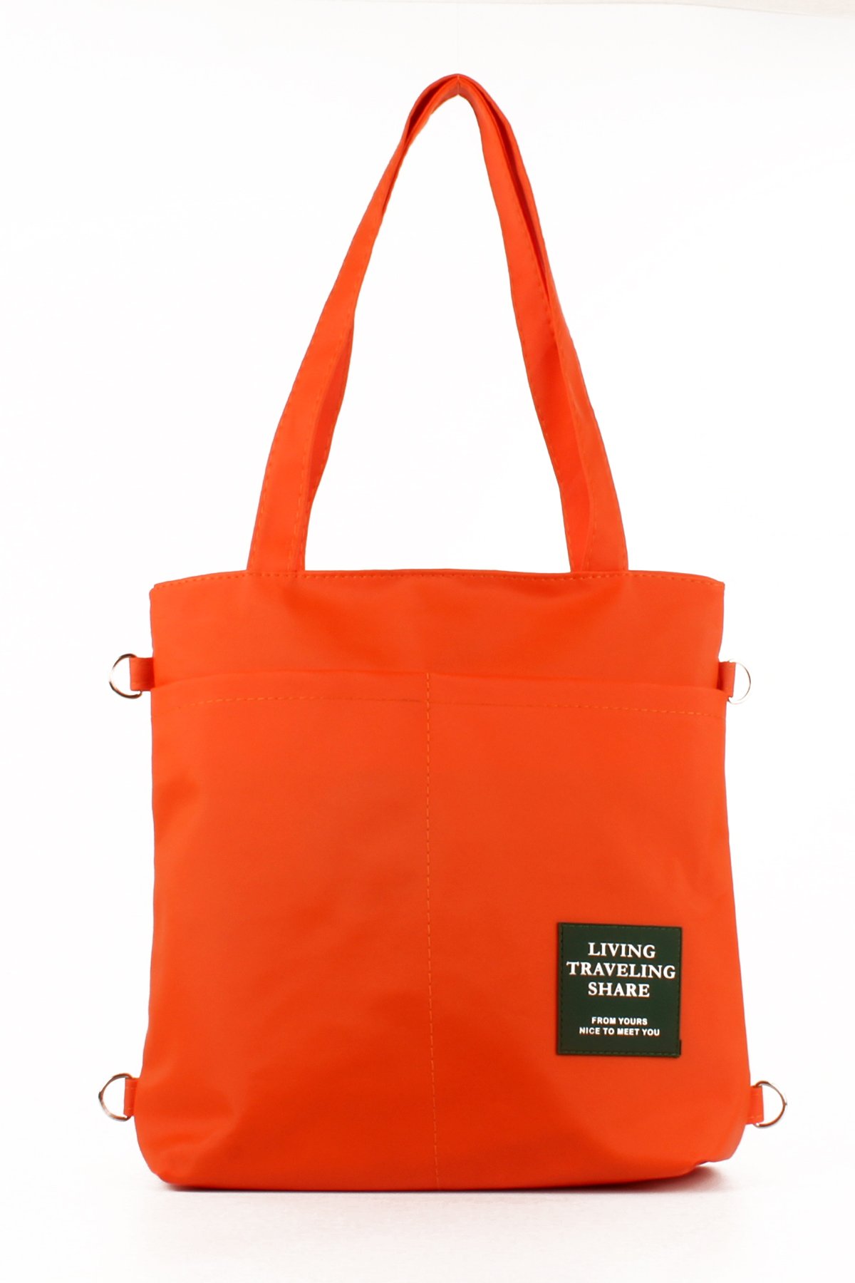 LWE1683-SyhMusabLuwwe Bag'sKadın Özel Saten Deri Üç Bölmeli Üç Fonksiyonlu Omuz ve Sırt Shopper Çanta (1683)