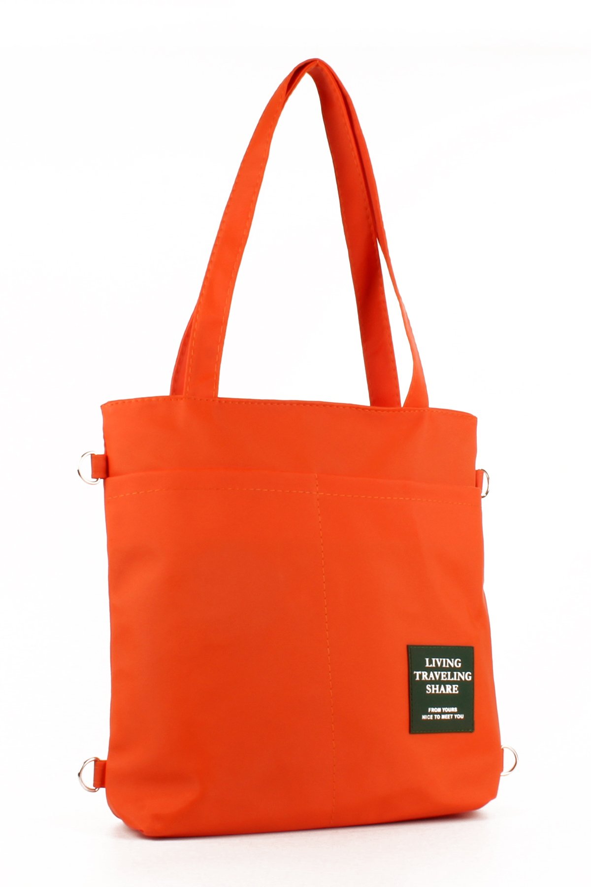 LWE1683-SyhMusabLuwwe Bag'sKadın Özel Saten Deri Üç Bölmeli Üç Fonksiyonlu Omuz ve Sırt Shopper Çanta (1683)