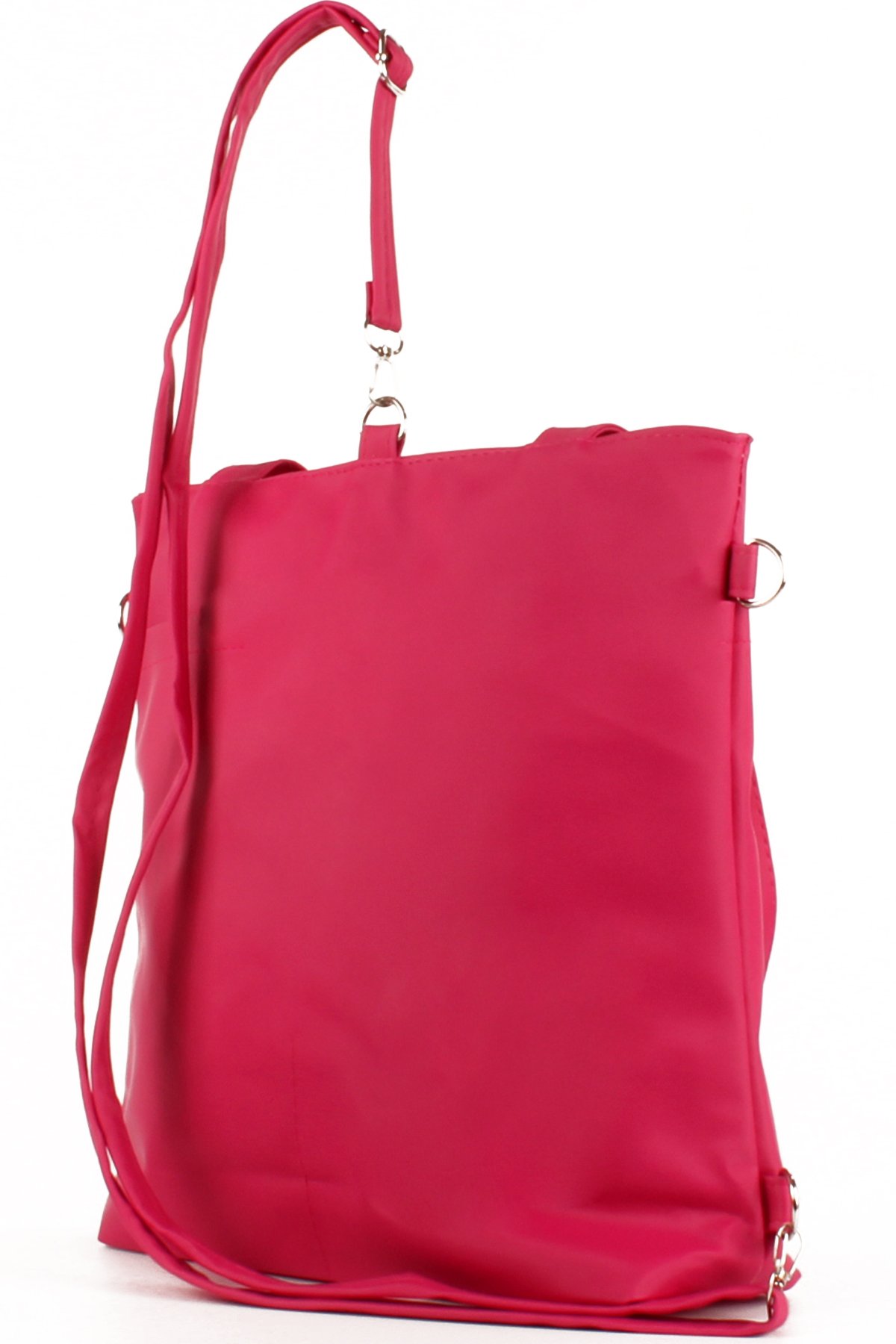 LWE1683-SyhMusabLuwwe Bag'sKadın Özel Saten Deri Üç Bölmeli Üç Fonksiyonlu Omuz ve Sırt Shopper Çanta (1683)