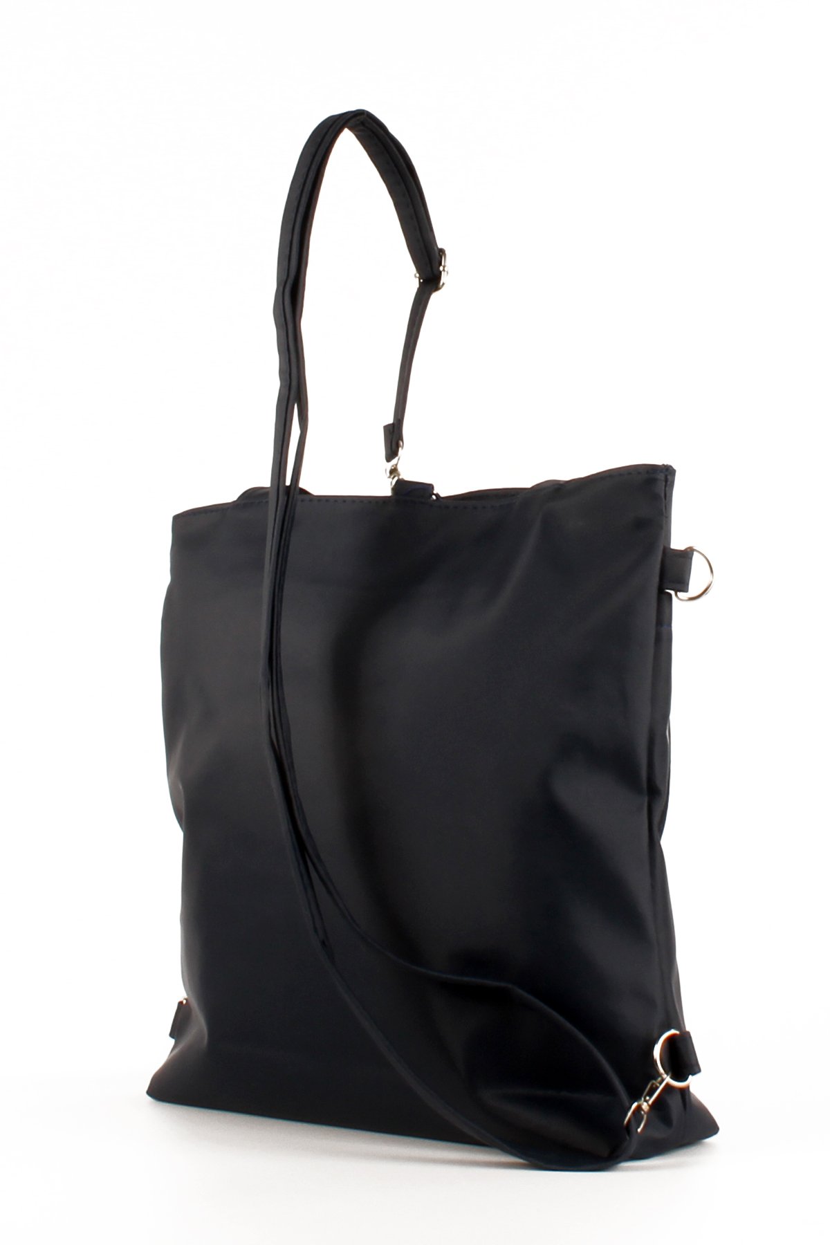 LWE1683-SyhMusabLuwwe Bag'sKadın Özel Saten Deri Üç Bölmeli Üç Fonksiyonlu Omuz ve Sırt Shopper Çanta (1683)