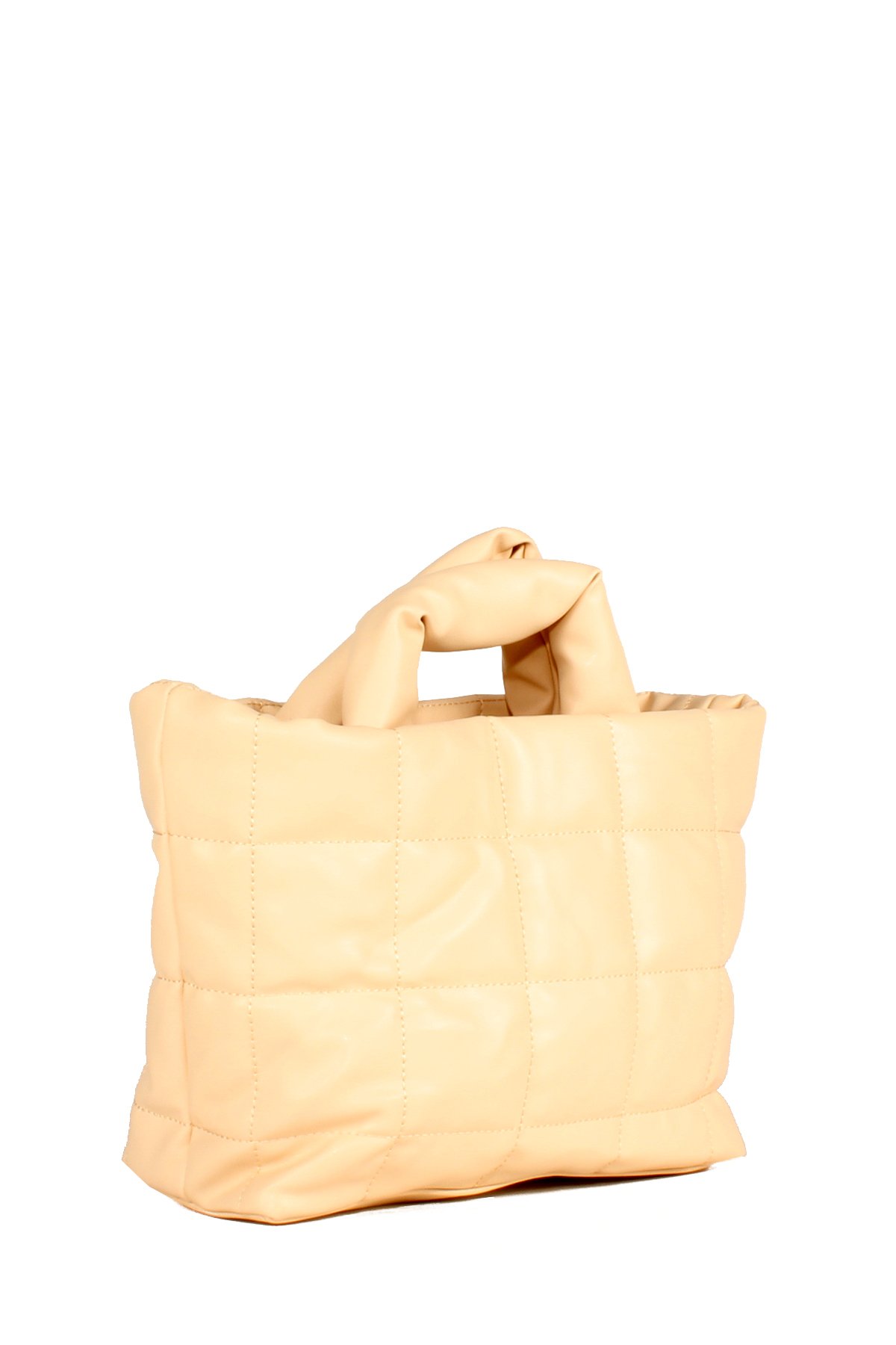 LWE1648-KrmTalhaLuwwe Bag'sKadın Özel Seri Kapitoneli Saten Astarlı Kolon Omuz Askılı El ve Omuz Çantası (1648)