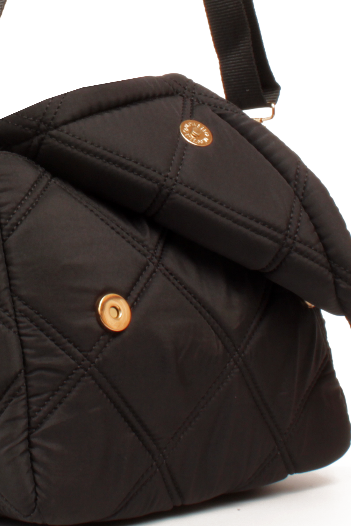 LWE10794-SyhTalhaLuwwe Bag'sKadın Paraşüt Kumaş Kapitoneli Spor Kolon Askılı Çıt Çıt Kapaklı Omuz&Çapraz Çanta (10794)