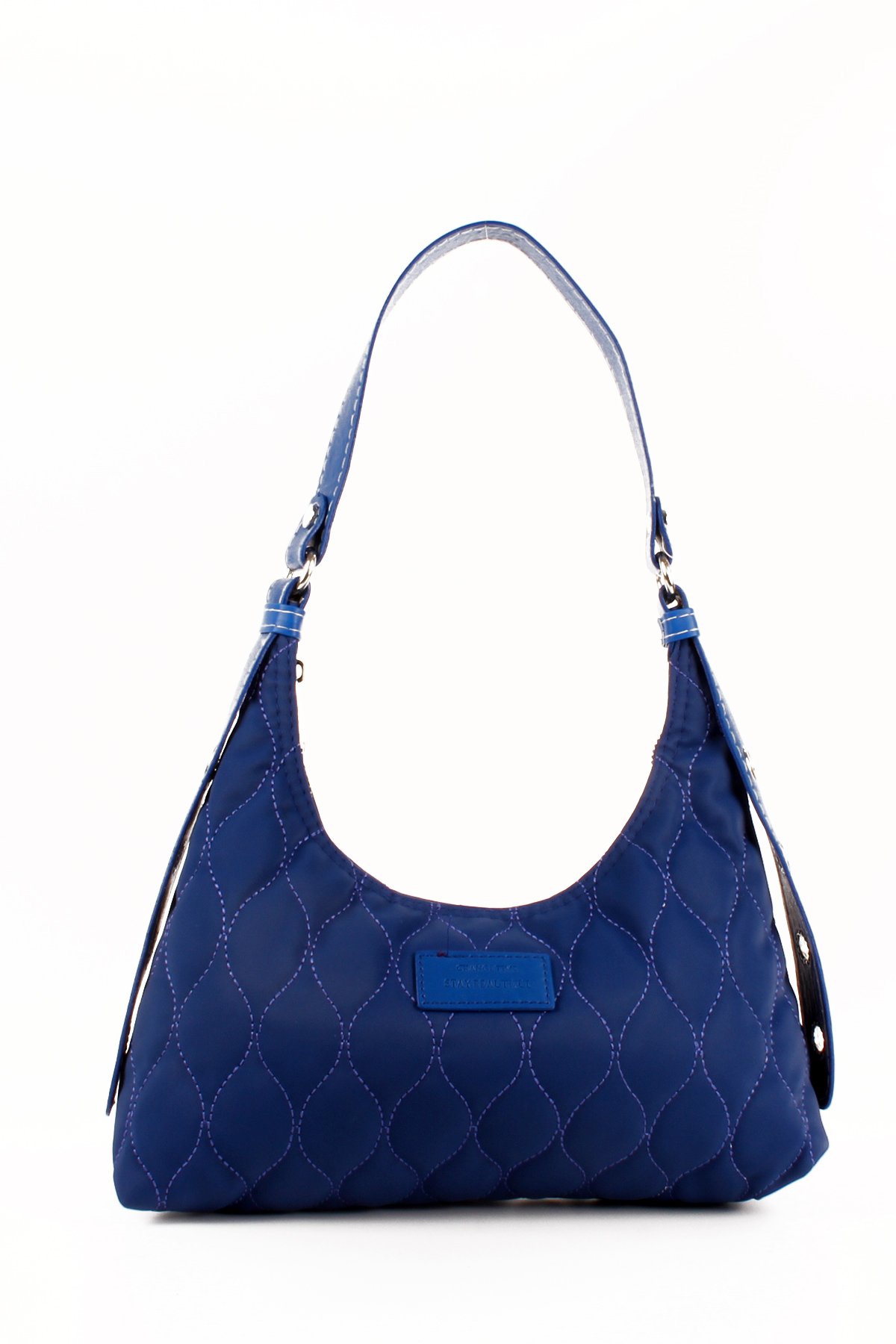 LWE10686-SyhTalhaLuwwe Bag'sKadın Paraşüt Kumaş Özel Nakışlı Kemer Detaylı Baget Çanta (10686)