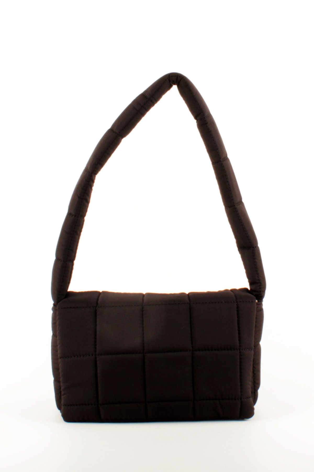 LWE20760-SyhVarLuwwe Bag'sKadın Puf Kumaş Destekli Kapitoneli Baget Çanta (20760)