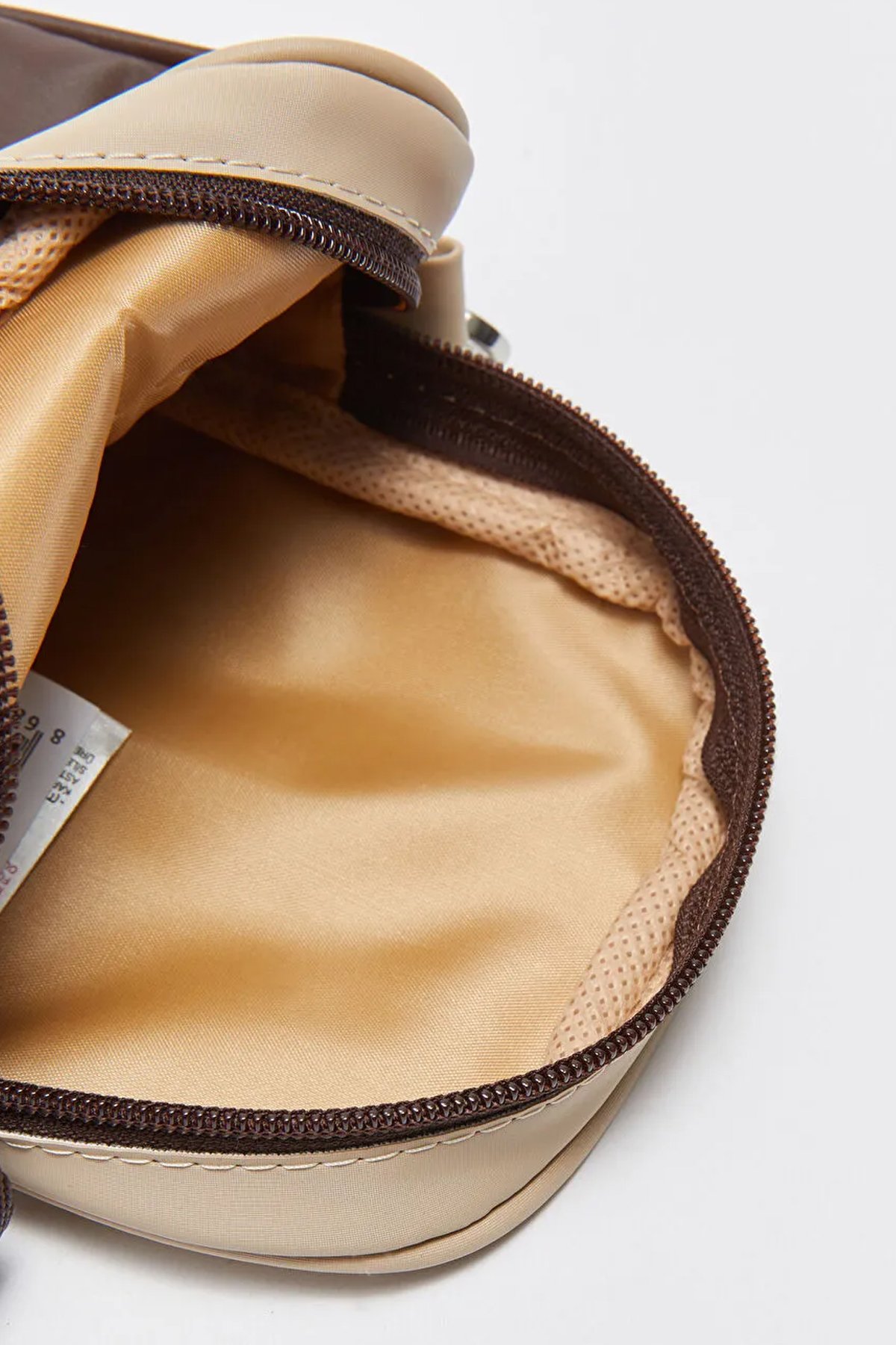 LWE10768-KhvTalhaLuwwe Bag'sKadın Renk Bloklu Fermuarlı İki Bölmeli Telefon - Omuz Çantası (10768)