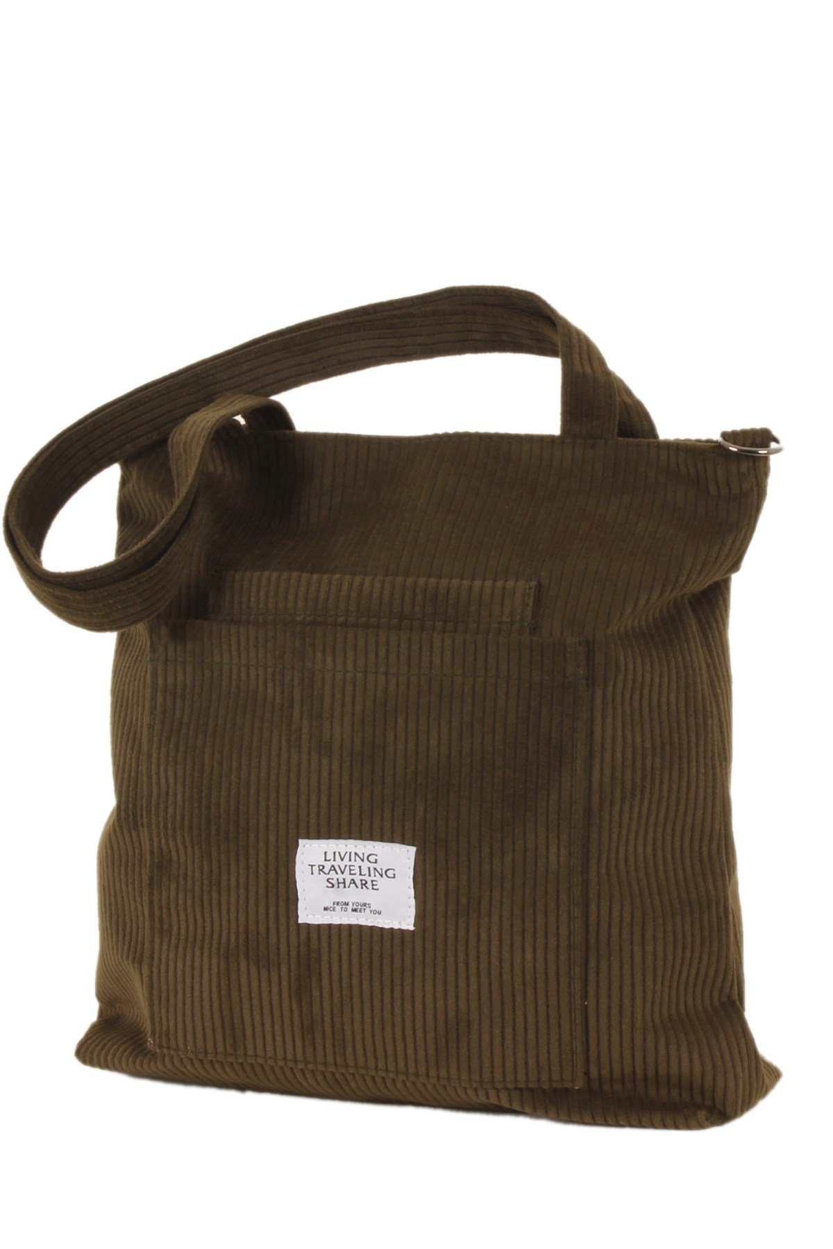 LWE20418-SLuwweLuwwe Bag'sKadın Salaş Kadife Kol ve Omuz Çantası (20418)