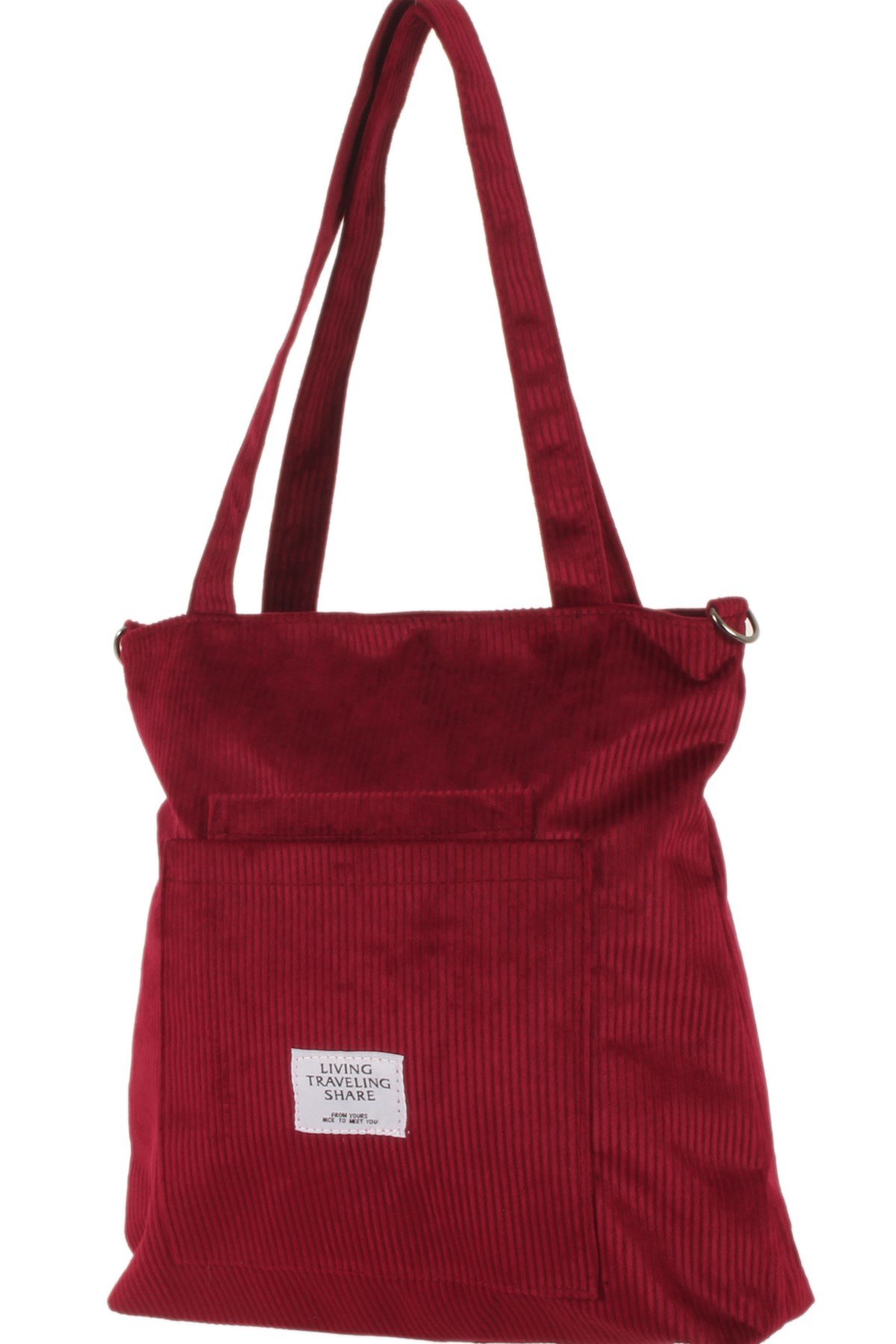 LWE20418-SLuwweLuwwe Bag'sKadın Salaş Kadife Kol ve Omuz Çantası (20418)