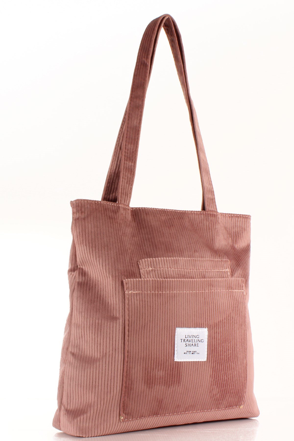 LWE20418-SLuwweLuwwe Bag'sKadın Salaş Kadife Kol ve Omuz Çantası (20418)