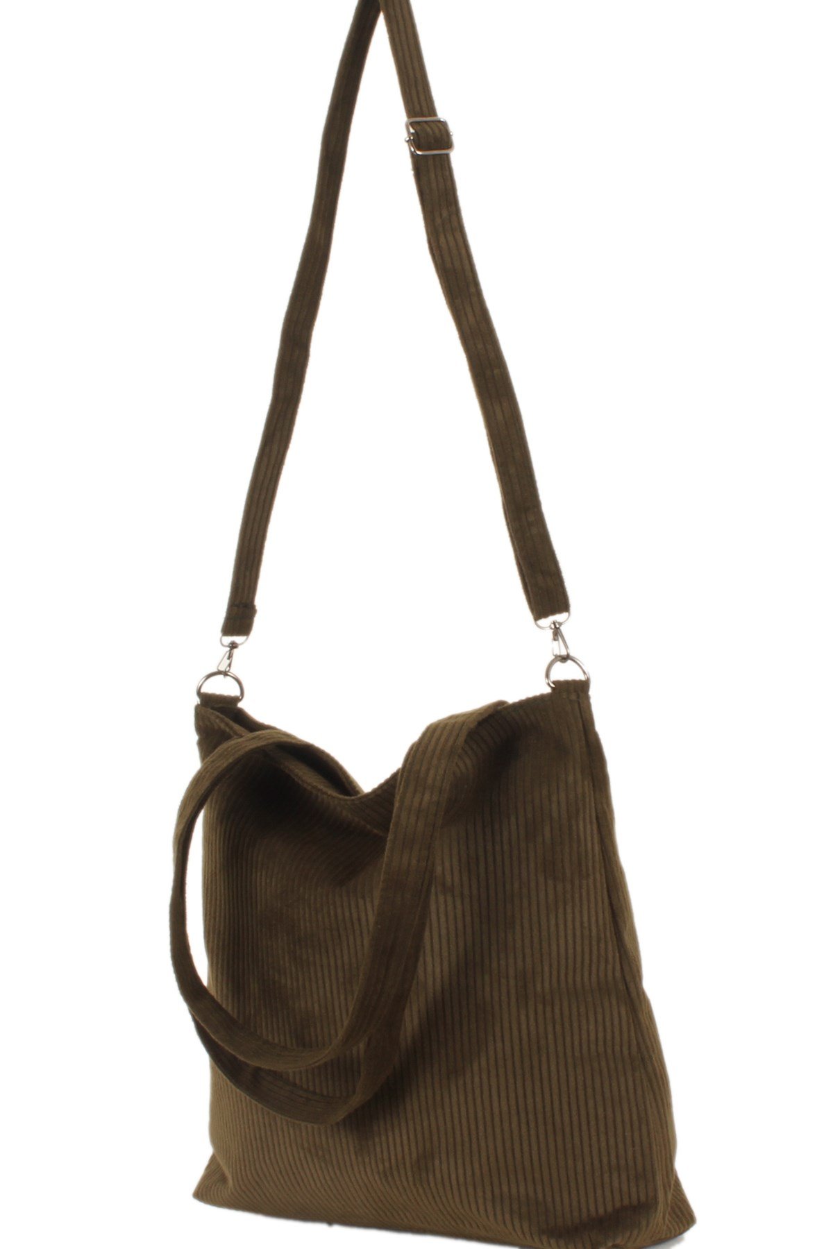 LWE20418-SLuwweLuwwe Bag'sKadın Salaş Kadife Kol ve Omuz Çantası (20418)