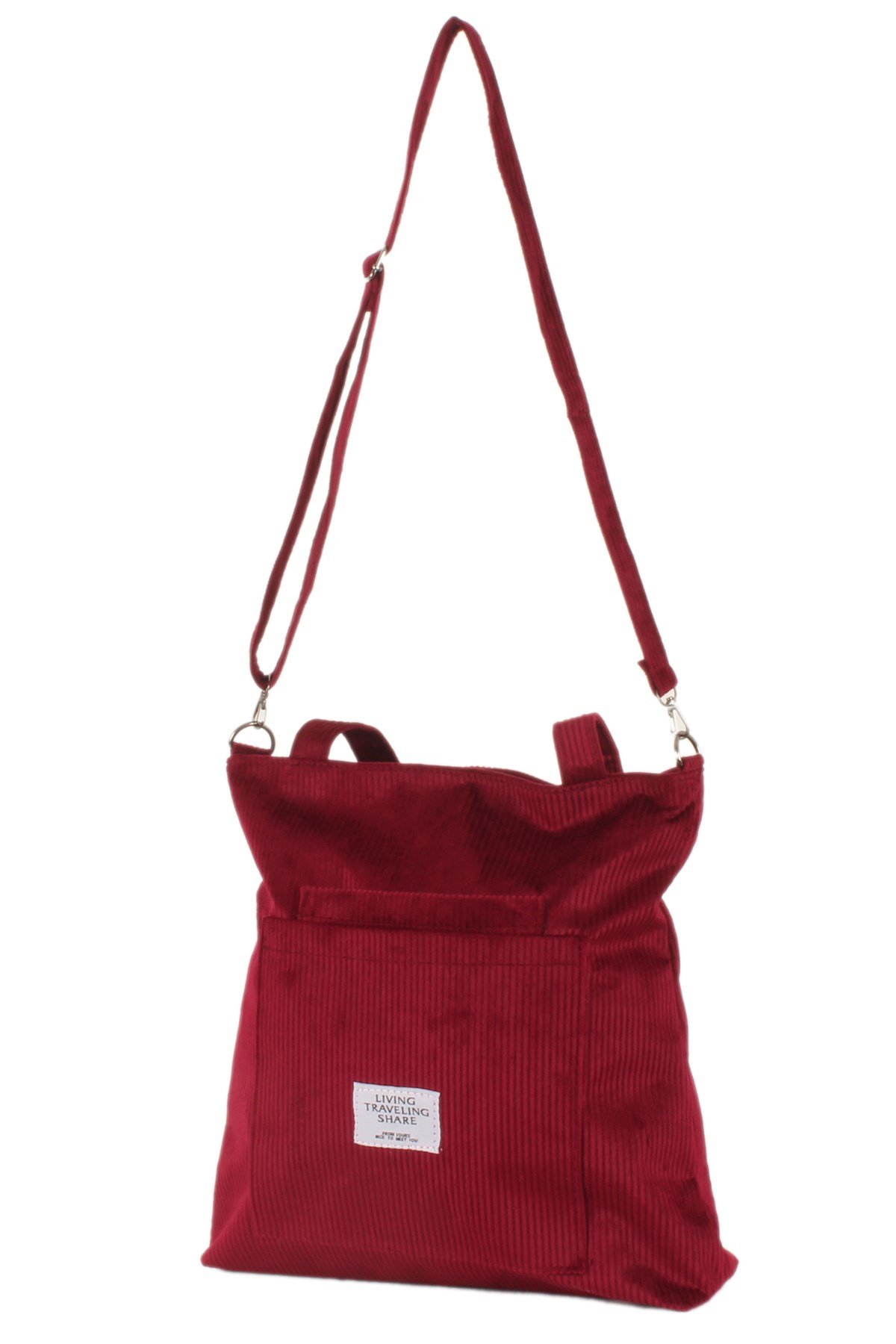 LWE20418-SLuwweLuwwe Bag'sKadın Salaş Kadife Kol ve Omuz Çantası (20418)