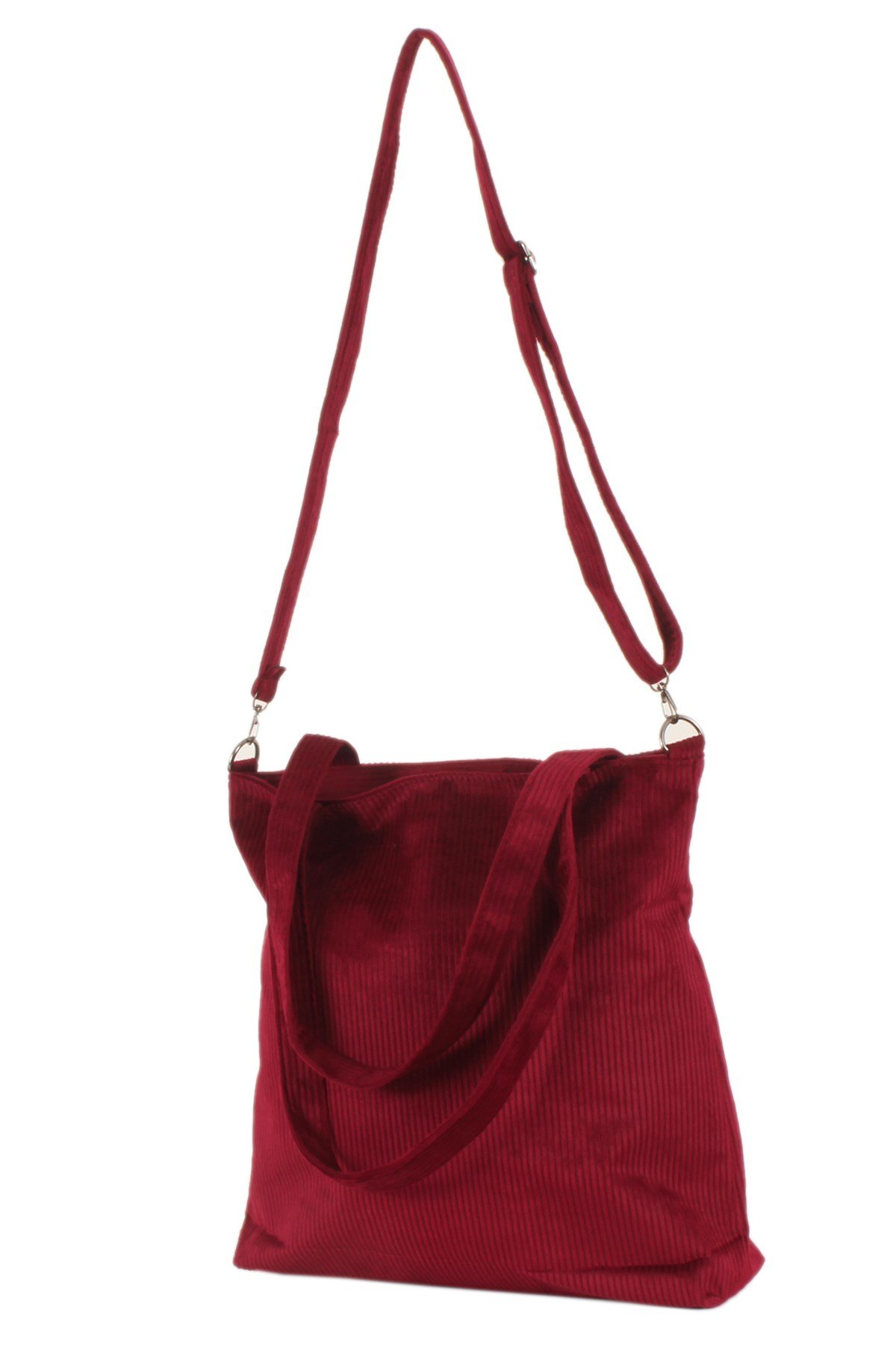 LWE20418-SLuwweLuwwe Bag'sKadın Salaş Kadife Kol ve Omuz Çantası (20418)