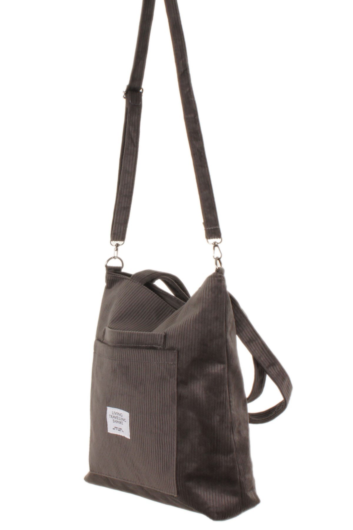 LWE20418-SLuwweLuwwe Bag'sKadın Salaş Kadife Kol ve Omuz Çantası (20418)