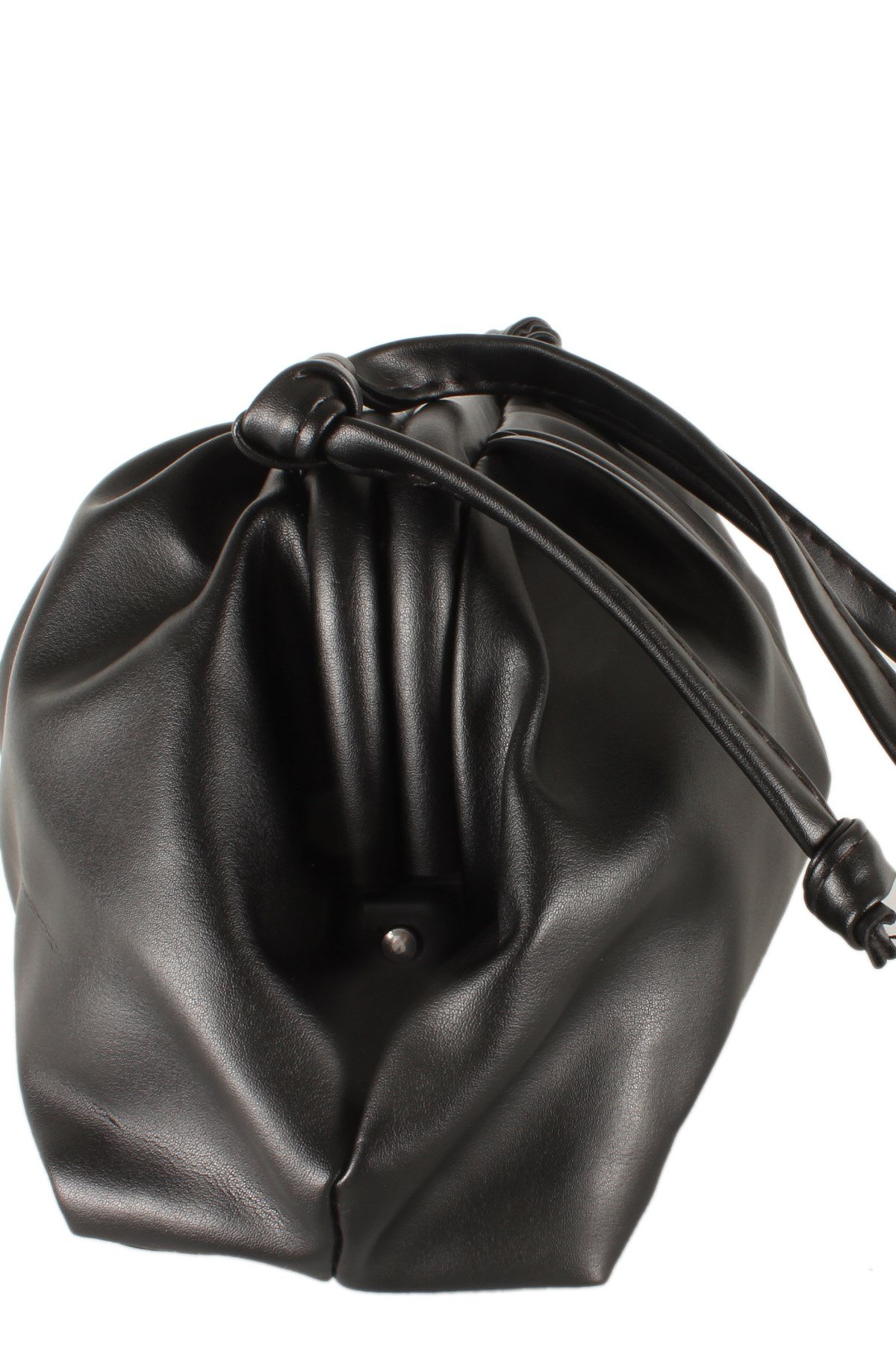 LWE10366-SLuwweLuwwe Bag'sKadın Salaş Kıvrımlı Büzgülü Askı Omuz Çantası (10366)