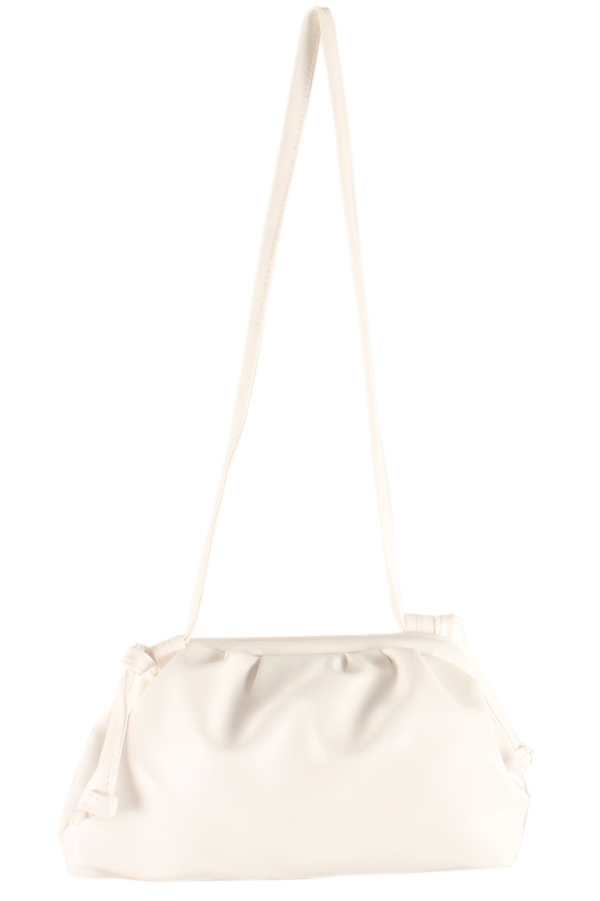 LWE10366-SLuwweLuwwe Bag'sKadın Salaş Kıvrımlı Büzgülü Askı Omuz Çantası (10366)