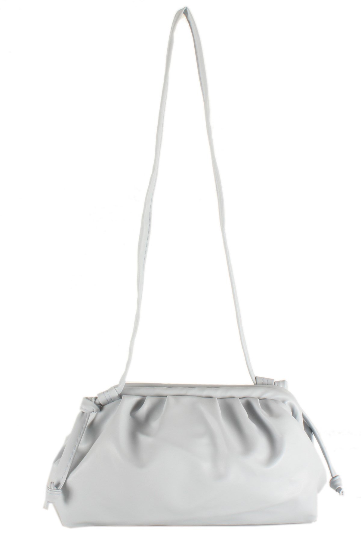 LWE10366-SLuwweLuwwe Bag'sKadın Salaş Kıvrımlı Büzgülü Askı Omuz Çantası (10366)