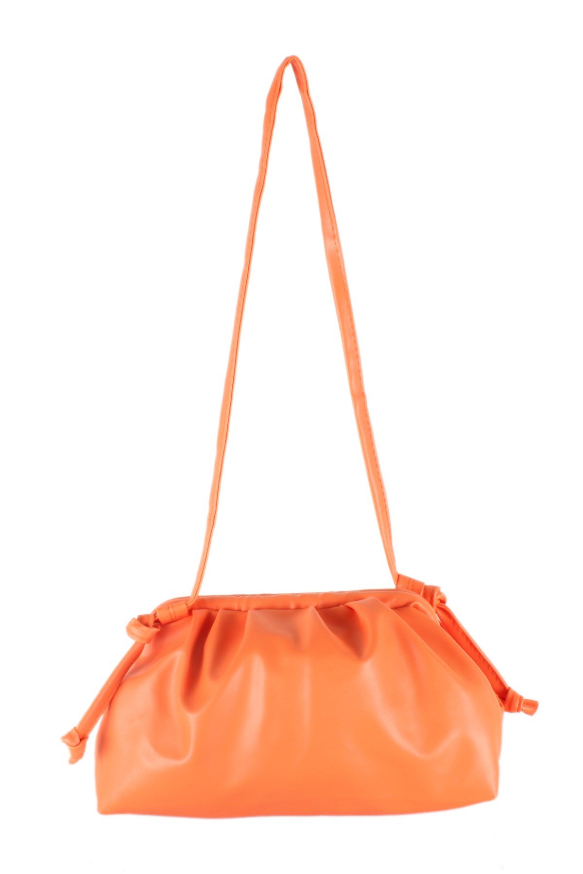 LWE10366-SLuwweLuwwe Bag'sKadın Salaş Kıvrımlı Büzgülü Askı Omuz Çantası (10366)