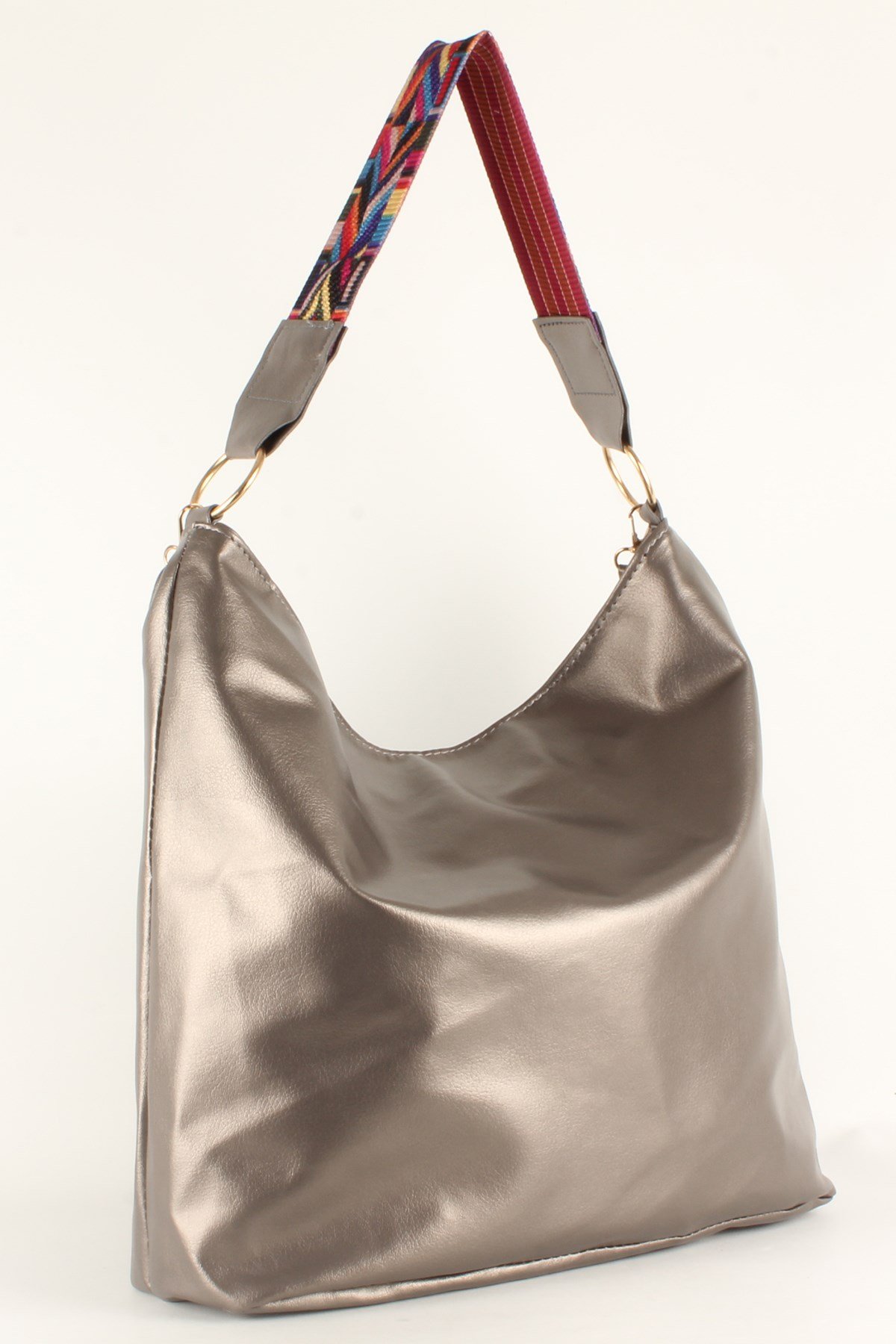 LWE20408-SLuwweLuwwe Bag'sKadın Salaş Yumuşak Dokulu İki Askılı Kol ve Omuz Çantası (20408)