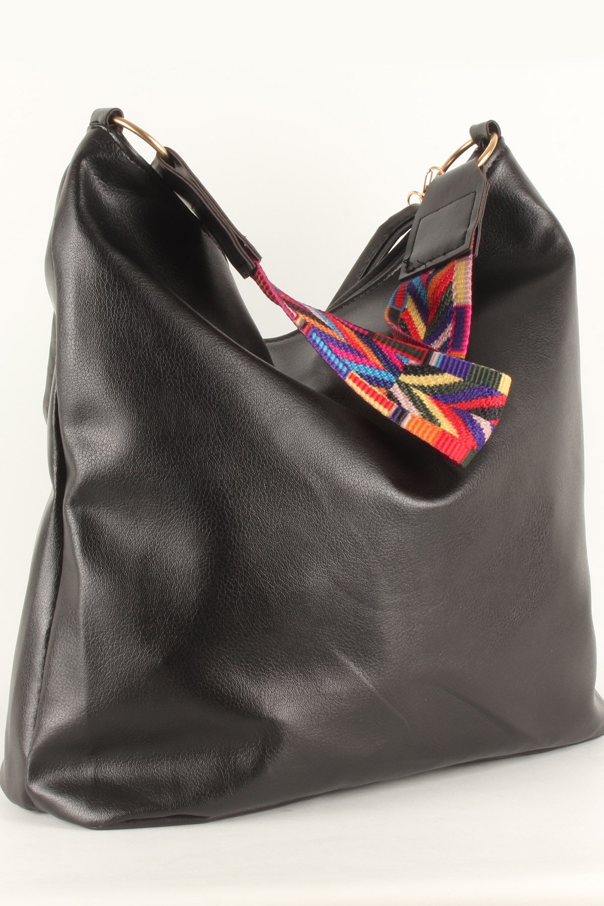 LWE20408-SLuwweLuwwe Bag'sKadın Salaş Yumuşak Dokulu İki Askılı Kol ve Omuz Çantası (20408)