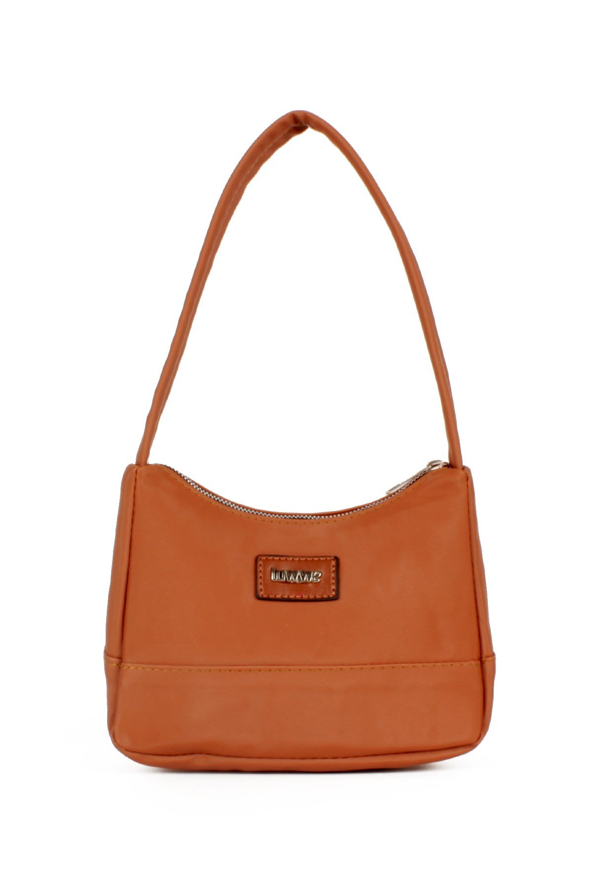 LWE20532-STalhaLuwwe Bag'sKadın Saten Baget Midi Boy El ve Omuz Çantası (20532)