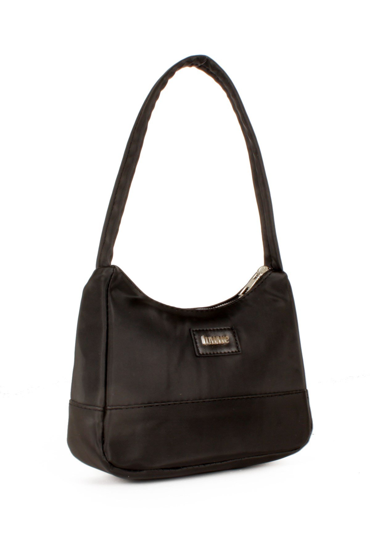 LWE20532-STalhaLuwwe Bag'sKadın Saten Baget Midi Boy El ve Omuz Çantası (20532)