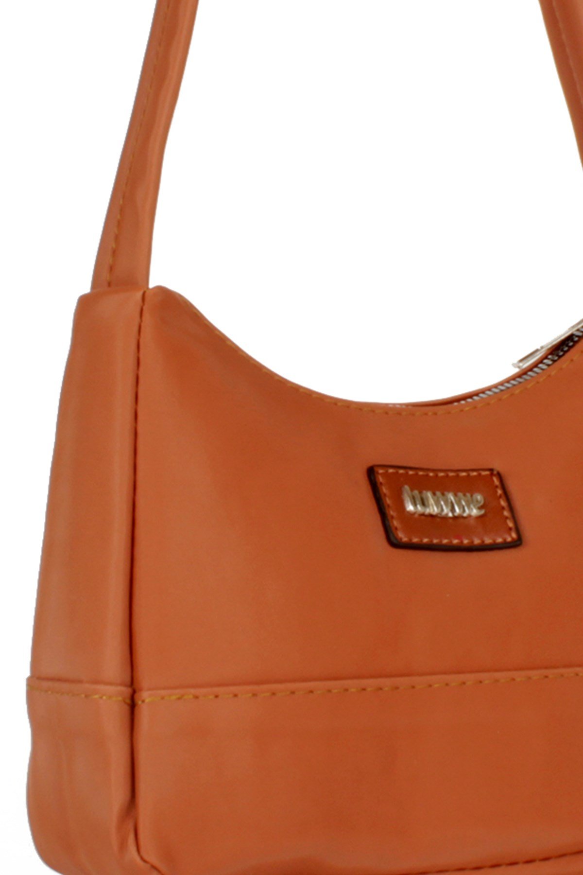 LWE20532-STalhaLuwwe Bag'sKadın Saten Baget Midi Boy El ve Omuz Çantası (20532)