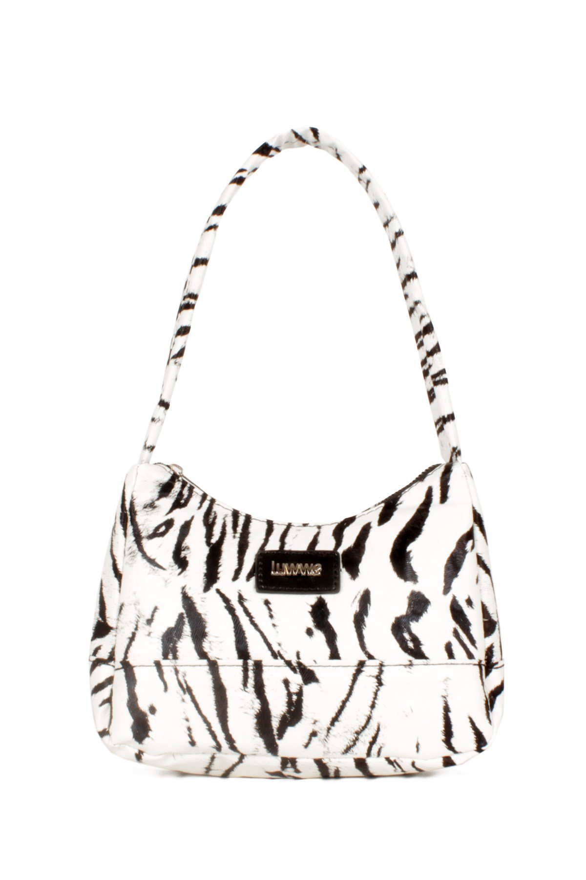 LWE20532-STalhaLuwwe Bag'sKadın Saten Baget Midi Boy El ve Omuz Çantası (20532)