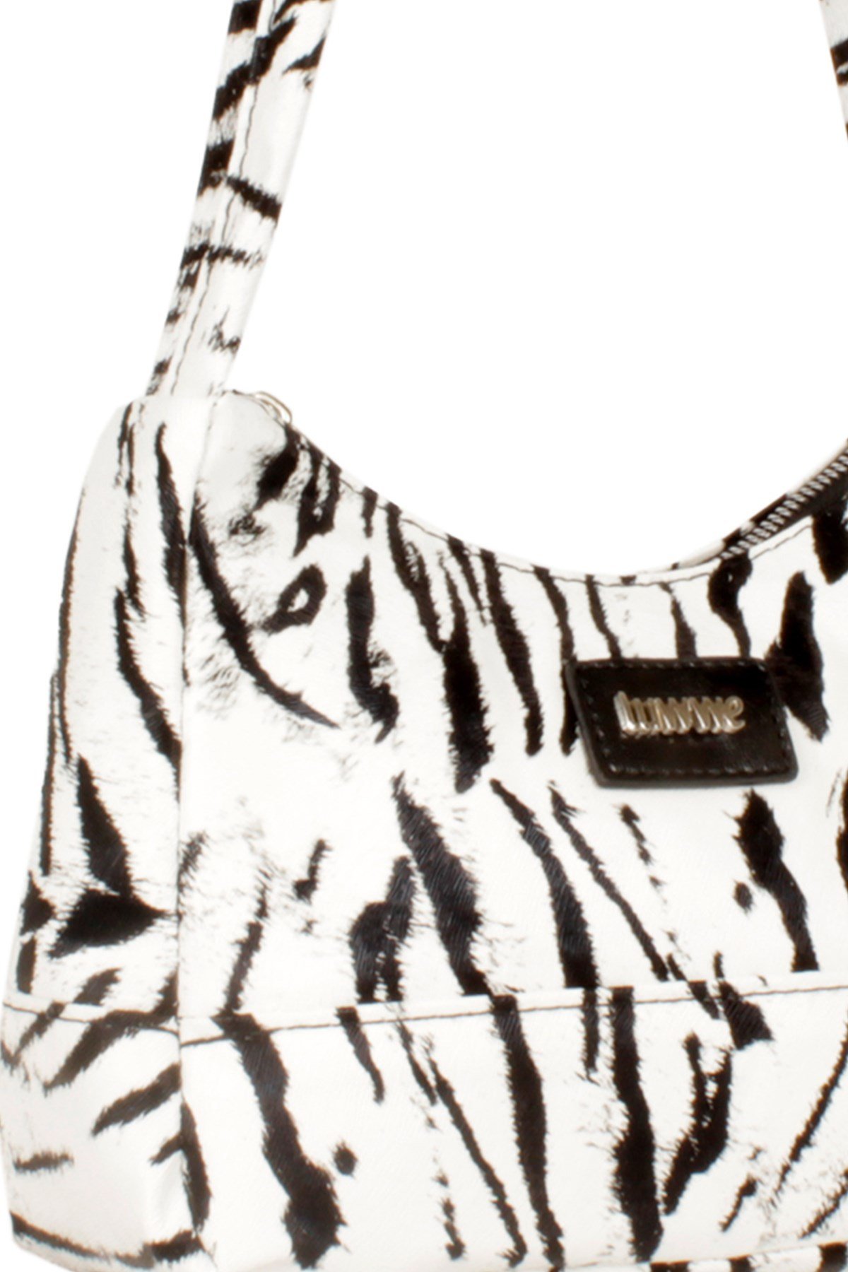 LWE20532-STalhaLuwwe Bag'sKadın Saten Baget Midi Boy El ve Omuz Çantası (20532)