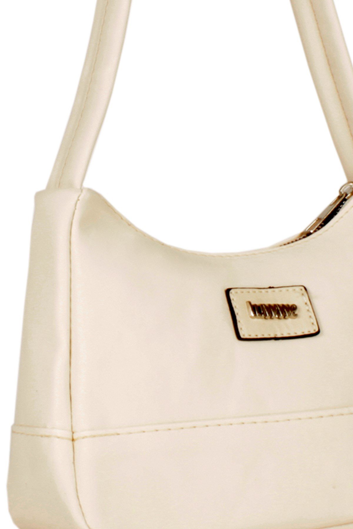 LWE20532-STalhaLuwwe Bag'sKadın Saten Baget Midi Boy El ve Omuz Çantası (20532)