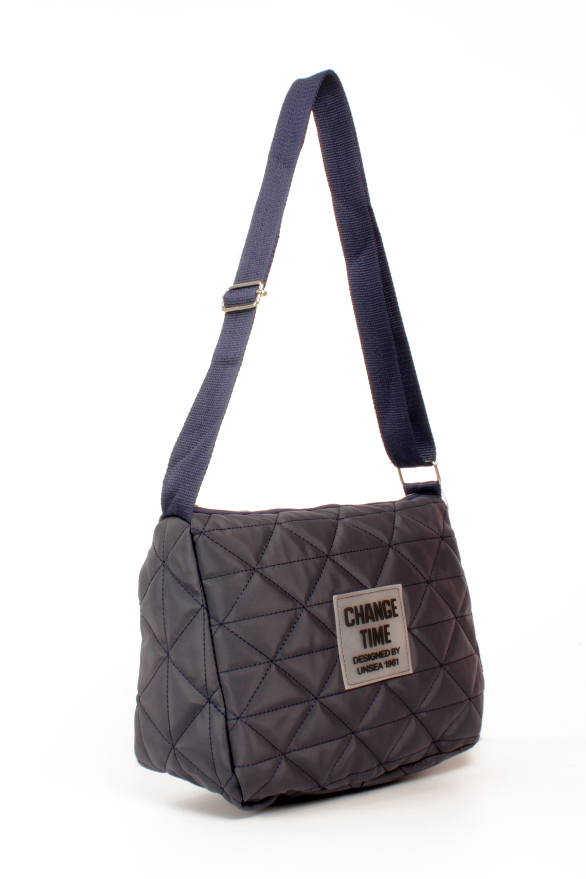 LWE20787-SyhTalhaLuwwe Bag'sKadın Saten Doku Kapitoneli Spor Kolon Askılı Yazı Detaylı Omuz&Çapraz Çanta (20787)