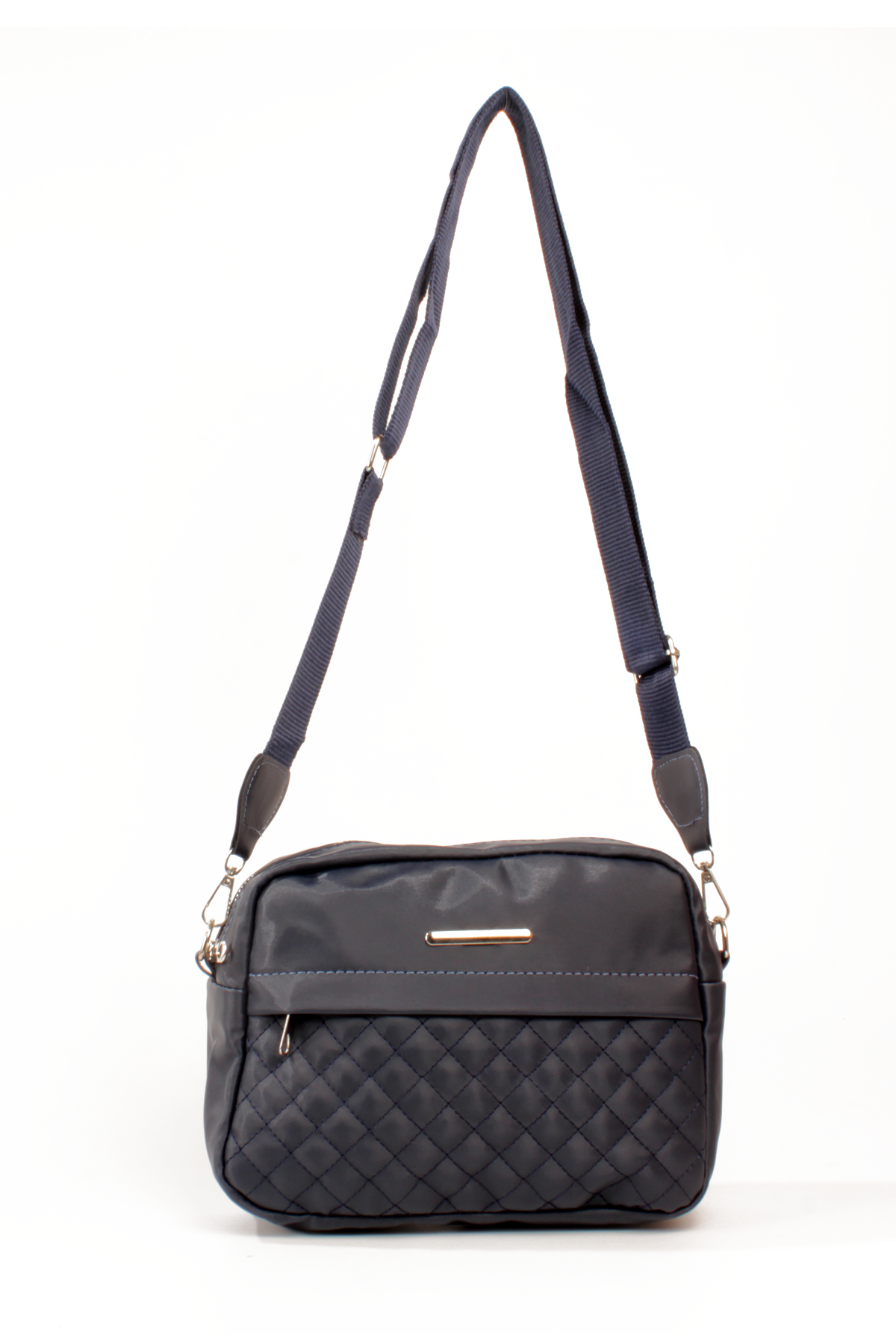 LWE20792-SyhTalhaLuwwe Bag'sKadın Saten Doku Kapitoneli Spor Kolon Askılı Ön Bölmeli Omuz&Çapraz Çanta (20792)