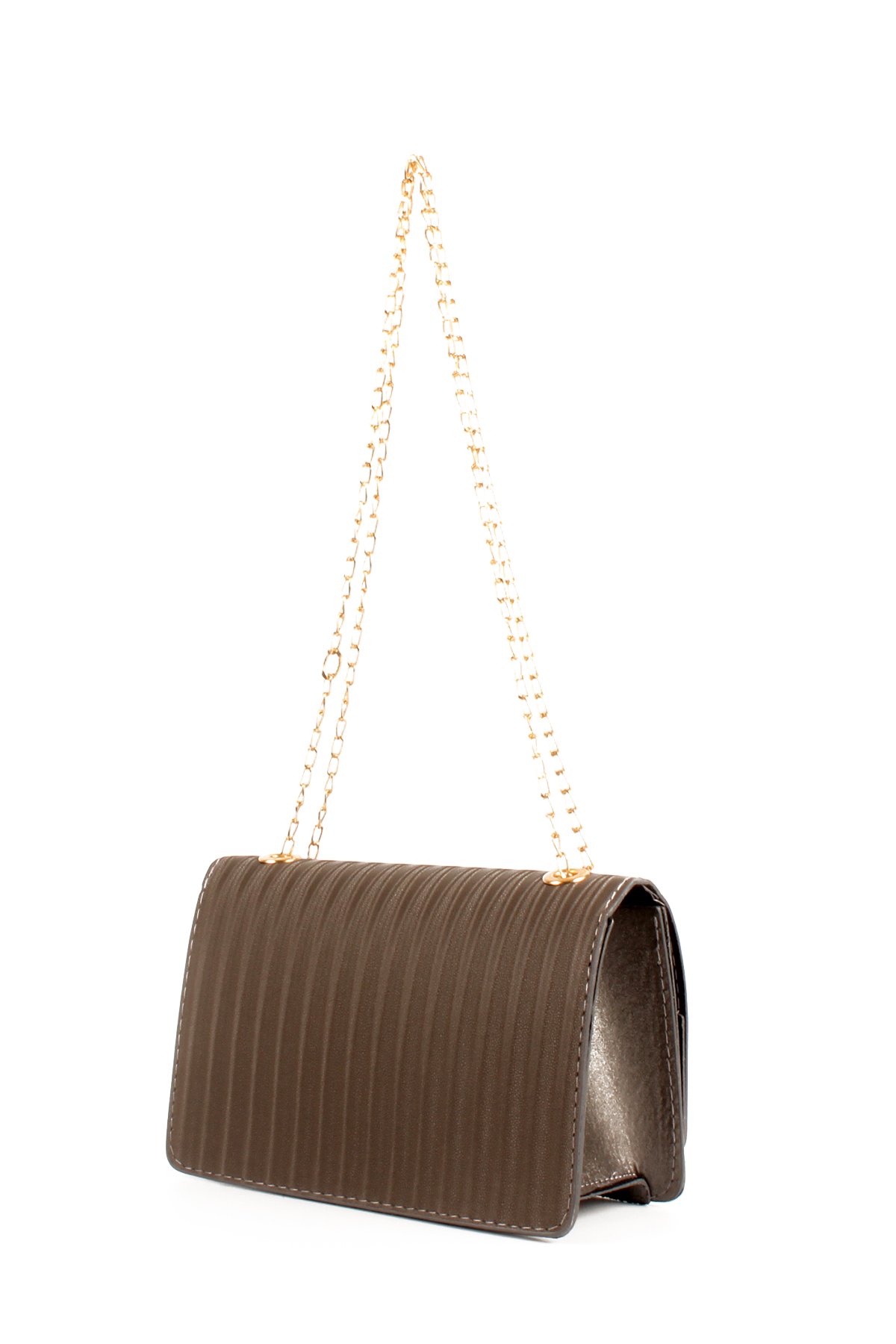 LWE20693-SyhTalhaLuwwe Bag'sKadın Saten Doku Luwwe Seri Zincir Askılı Omuz Çantası (20693)