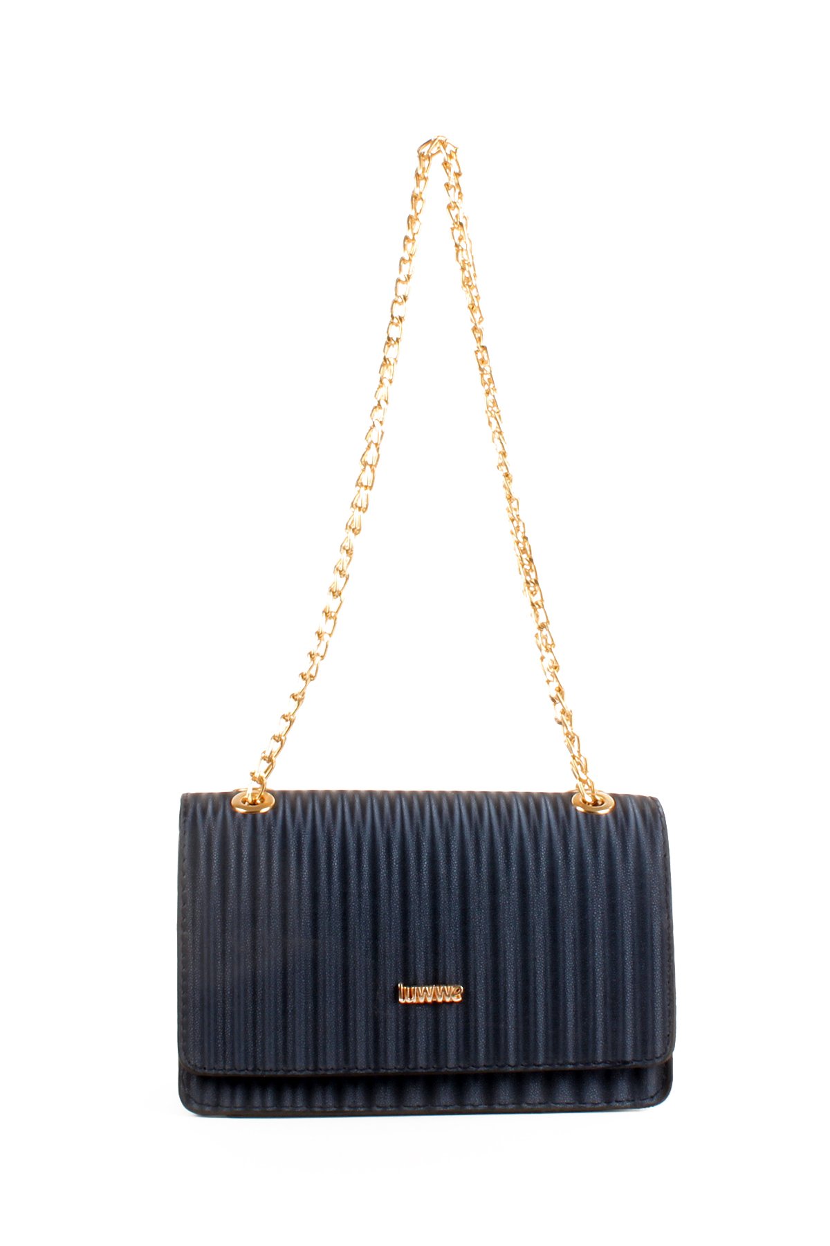 LWE20693-SyhTalhaLuwwe Bag'sKadın Saten Doku Luwwe Seri Zincir Askılı Omuz Çantası (20693)