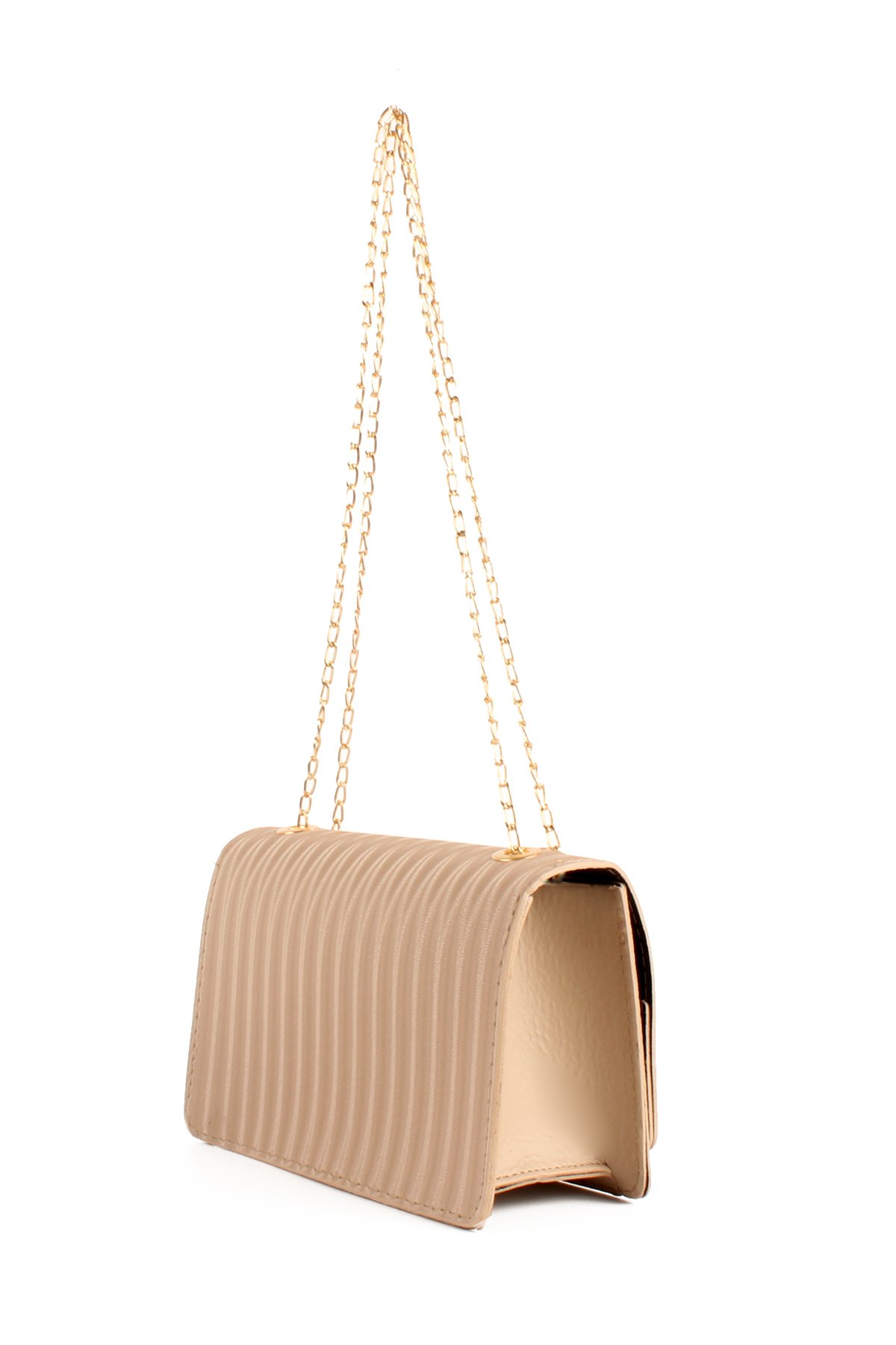 LWE20693-SyhTalhaLuwwe Bag'sKadın Saten Doku Luwwe Seri Zincir Askılı Omuz Çantası (20693)