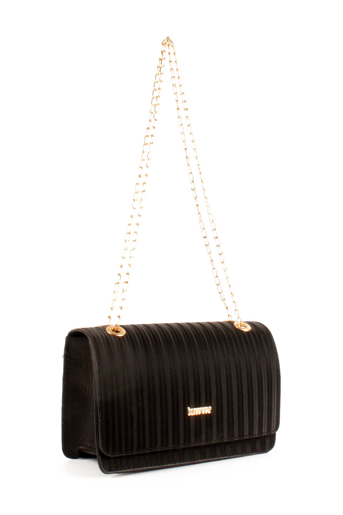 LWE20693-SyhTalhaLuwwe Bag'sKadın Saten Doku Luwwe Seri Zincir Askılı Omuz Çantası (20693)