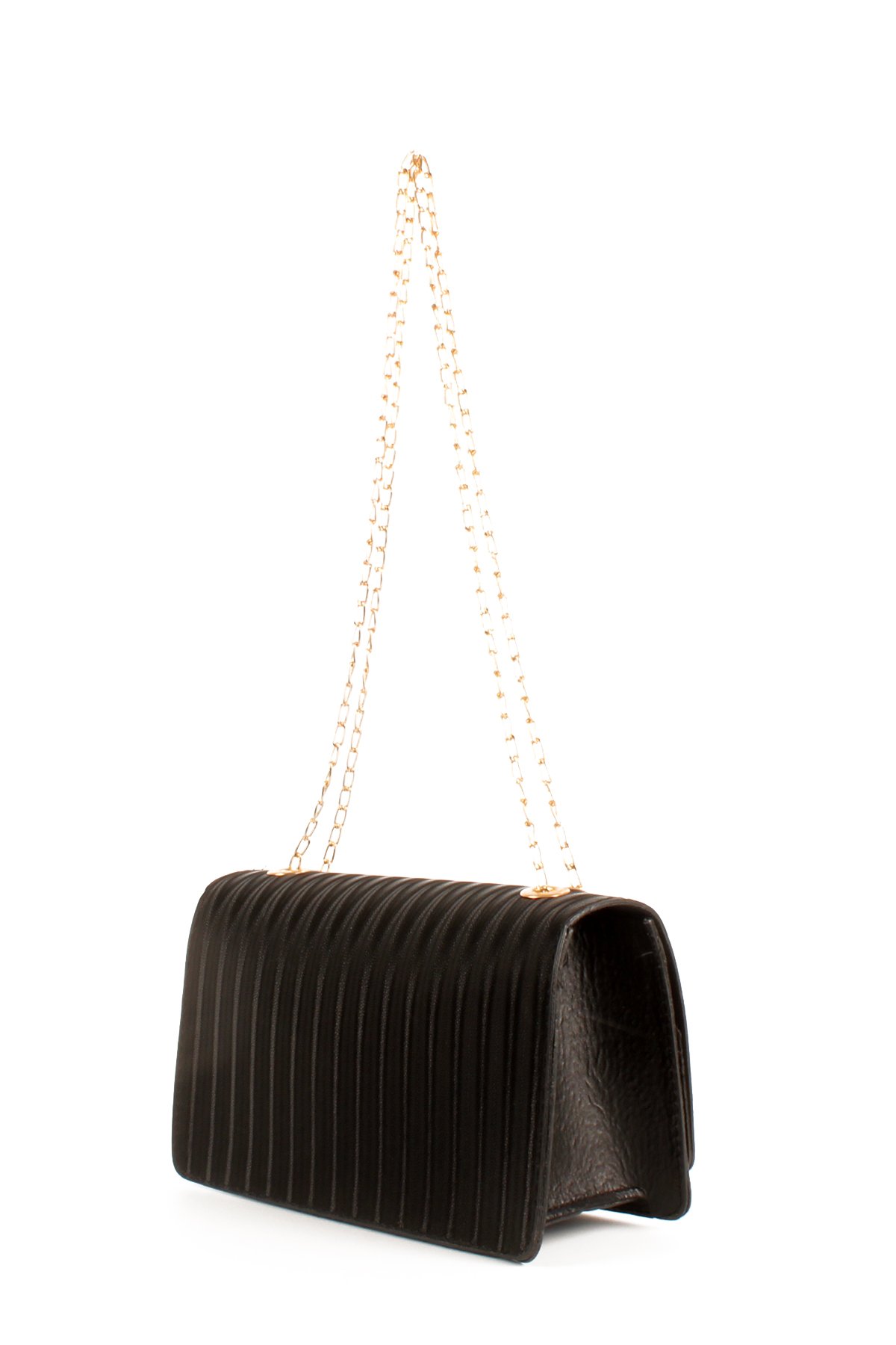 LWE20693-SyhTalhaLuwwe Bag'sKadın Saten Doku Luwwe Seri Zincir Askılı Omuz Çantası (20693)