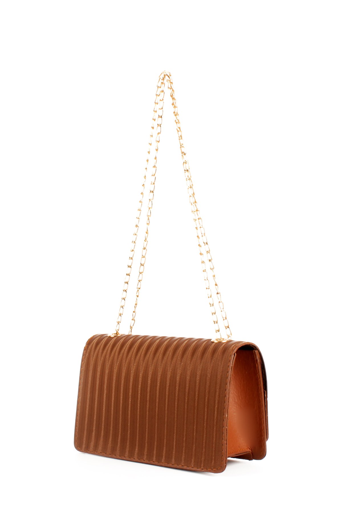 LWE20693-SyhTalhaLuwwe Bag'sKadın Saten Doku Luwwe Seri Zincir Askılı Omuz Çantası (20693)