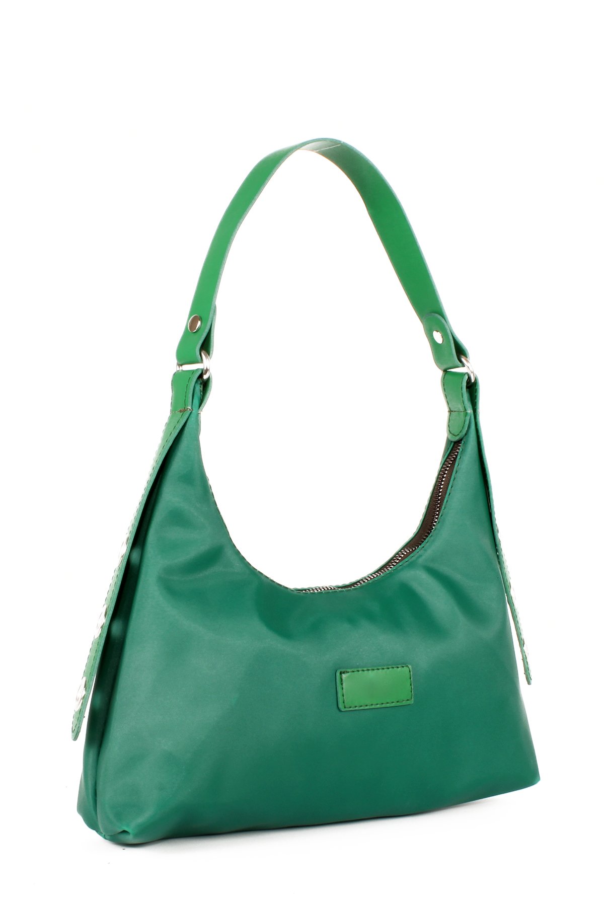 LWE10584-STalhaLuwwe Bag'sKadın Saten Dokulu Baguette Çanta (10584)