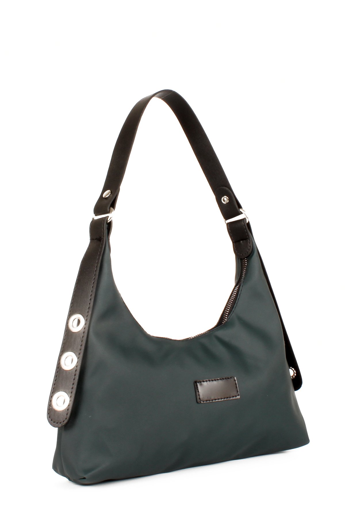 LWE10584-STalhaLuwwe Bag'sKadın Saten Dokulu Baguette Çanta (10584)