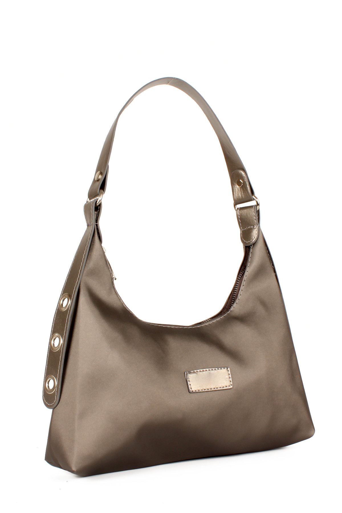 LWE10584-STalhaLuwwe Bag'sKadın Saten Dokulu Baguette Çanta (10584)