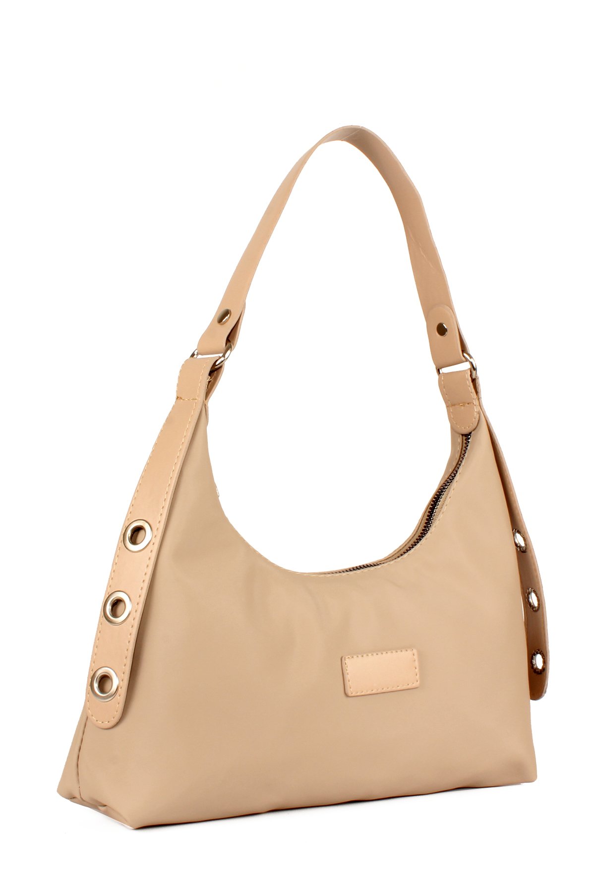 LWE10584-STalhaLuwwe Bag'sKadın Saten Dokulu Baguette Çanta (10584)