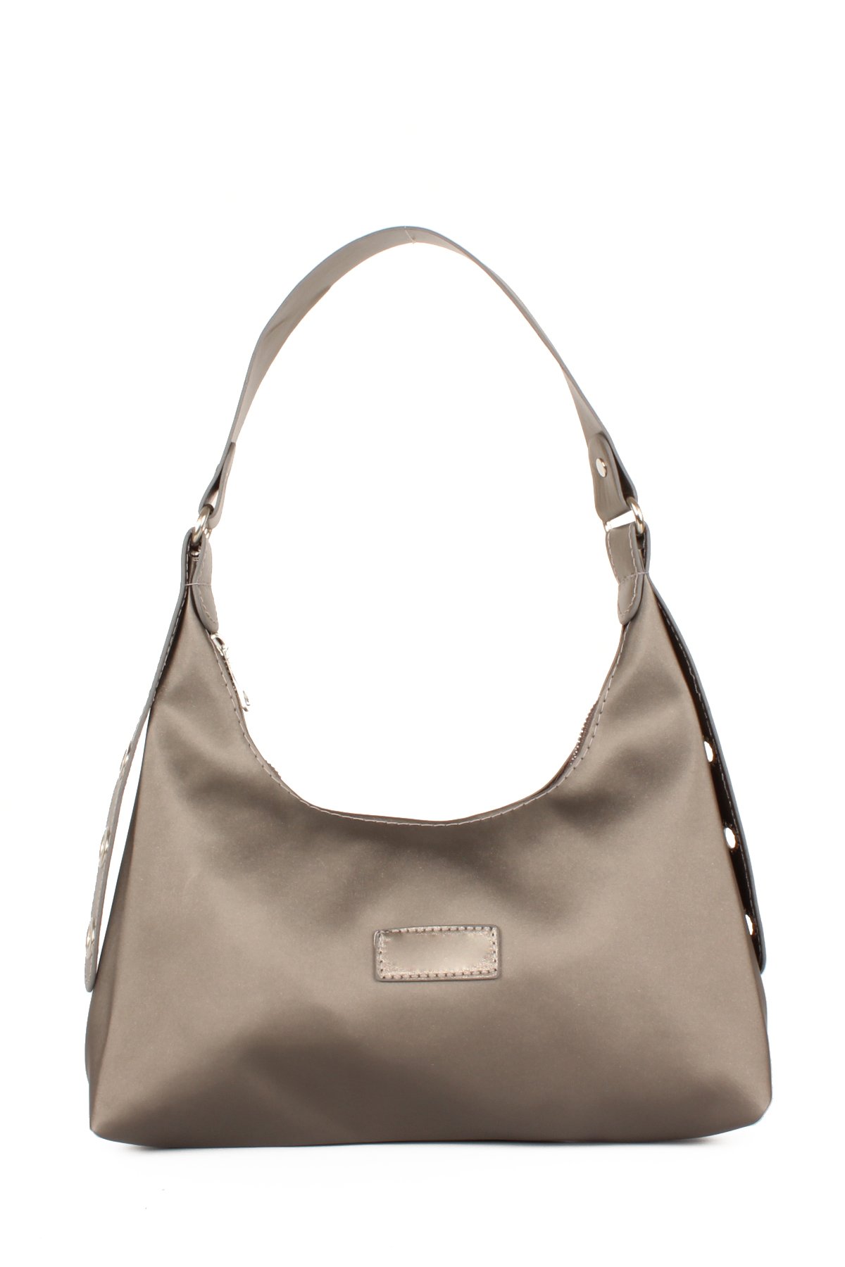 LWE10584-STalhaLuwwe Bag'sKadın Saten Dokulu Baguette Çanta (10584)