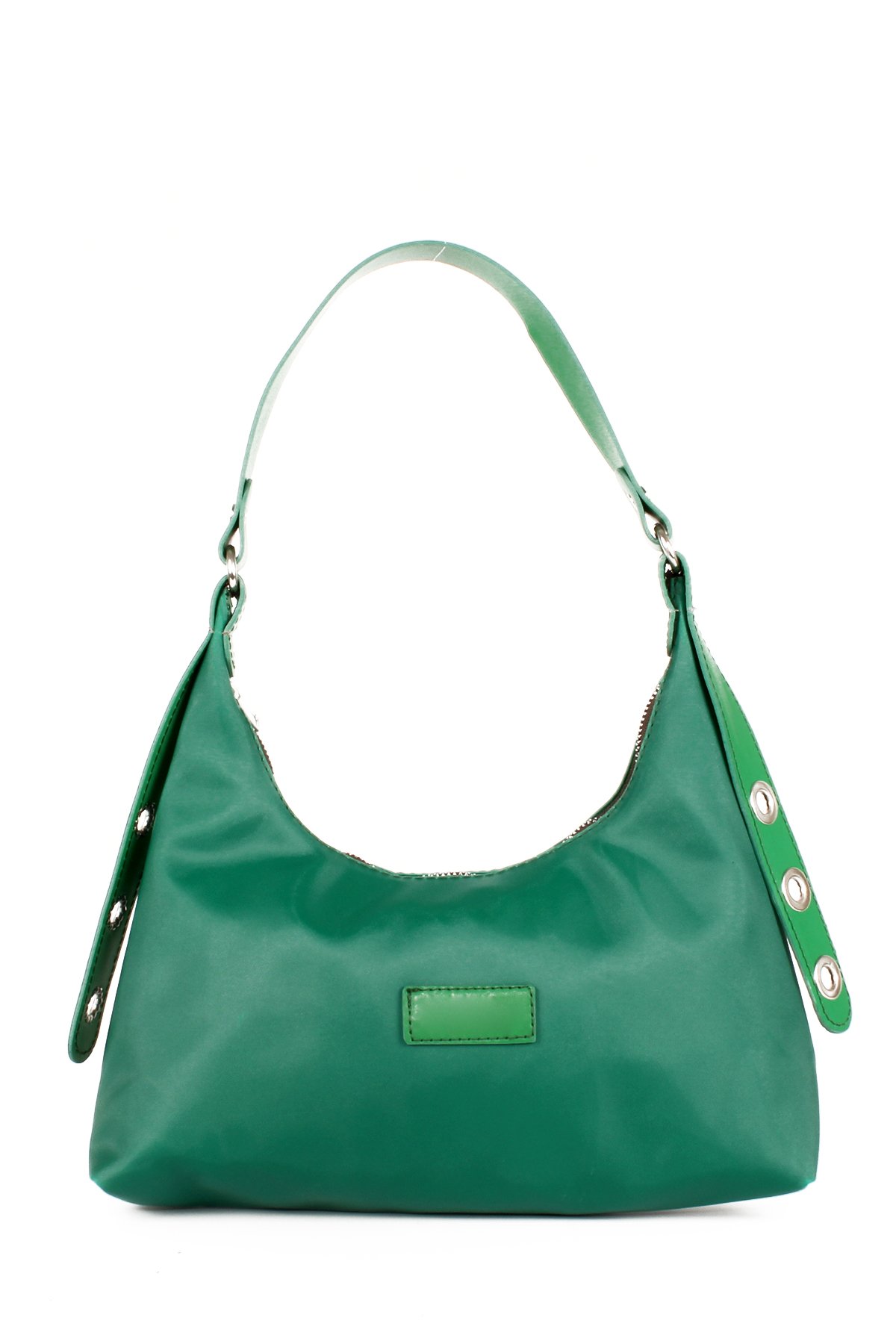 LWE10584-STalhaLuwwe Bag'sKadın Saten Dokulu Baguette Çanta (10584)