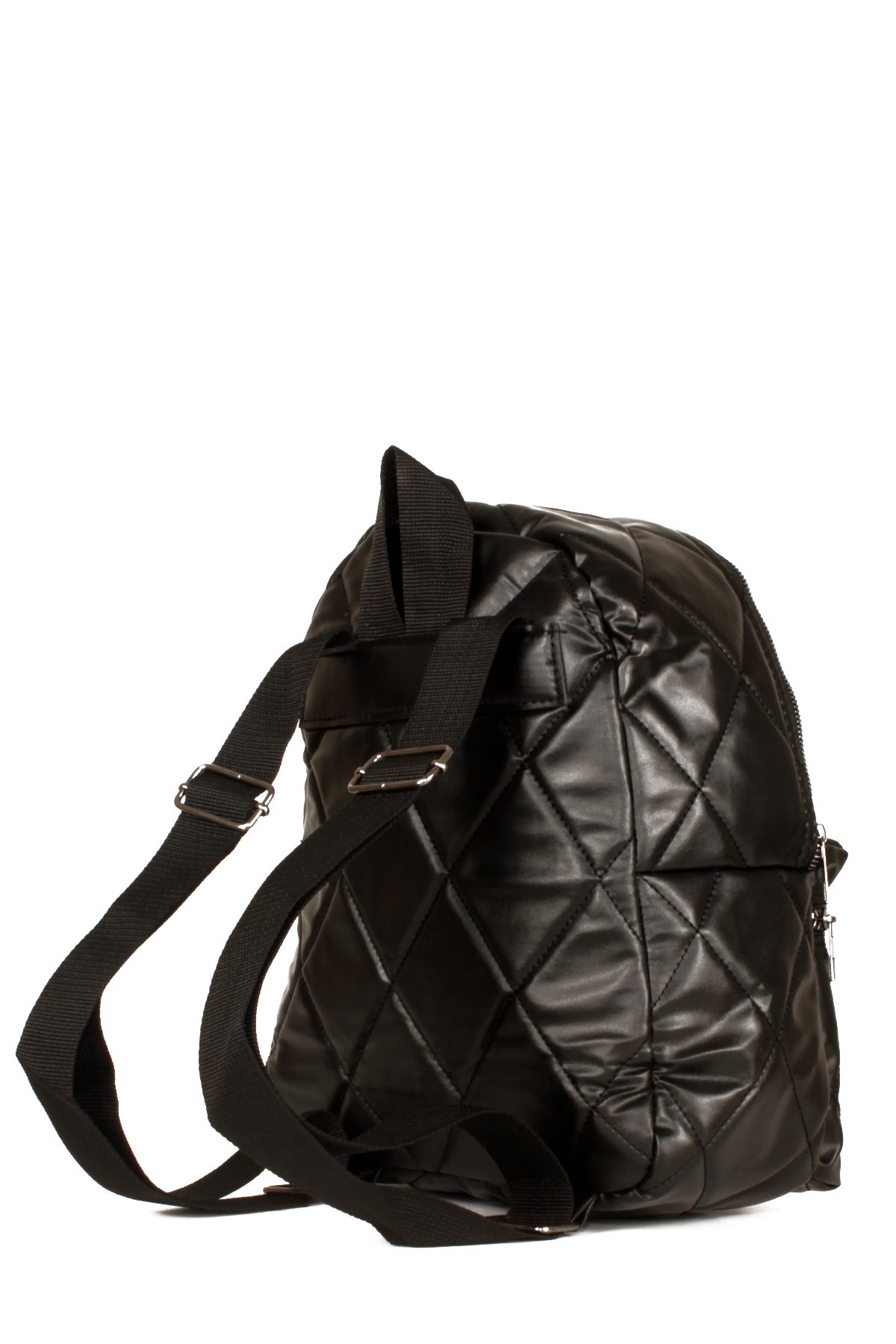 LWE10544-STalhaLuwwe Bag'sKadın Saten Kapitone Şişme Model Çift Bölmeli Okul ve Günlük Sırt Çantası (10544)