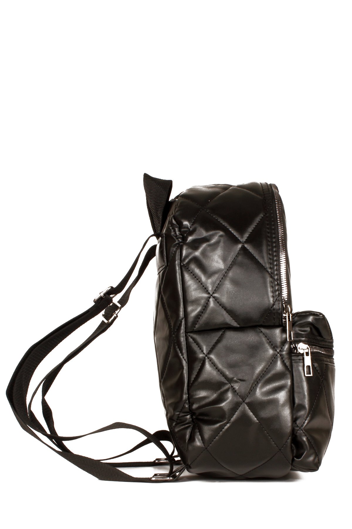 LWE10544-STalhaLuwwe Bag'sKadın Saten Kapitone Şişme Model Çift Bölmeli Okul ve Günlük Sırt Çantası (10544)